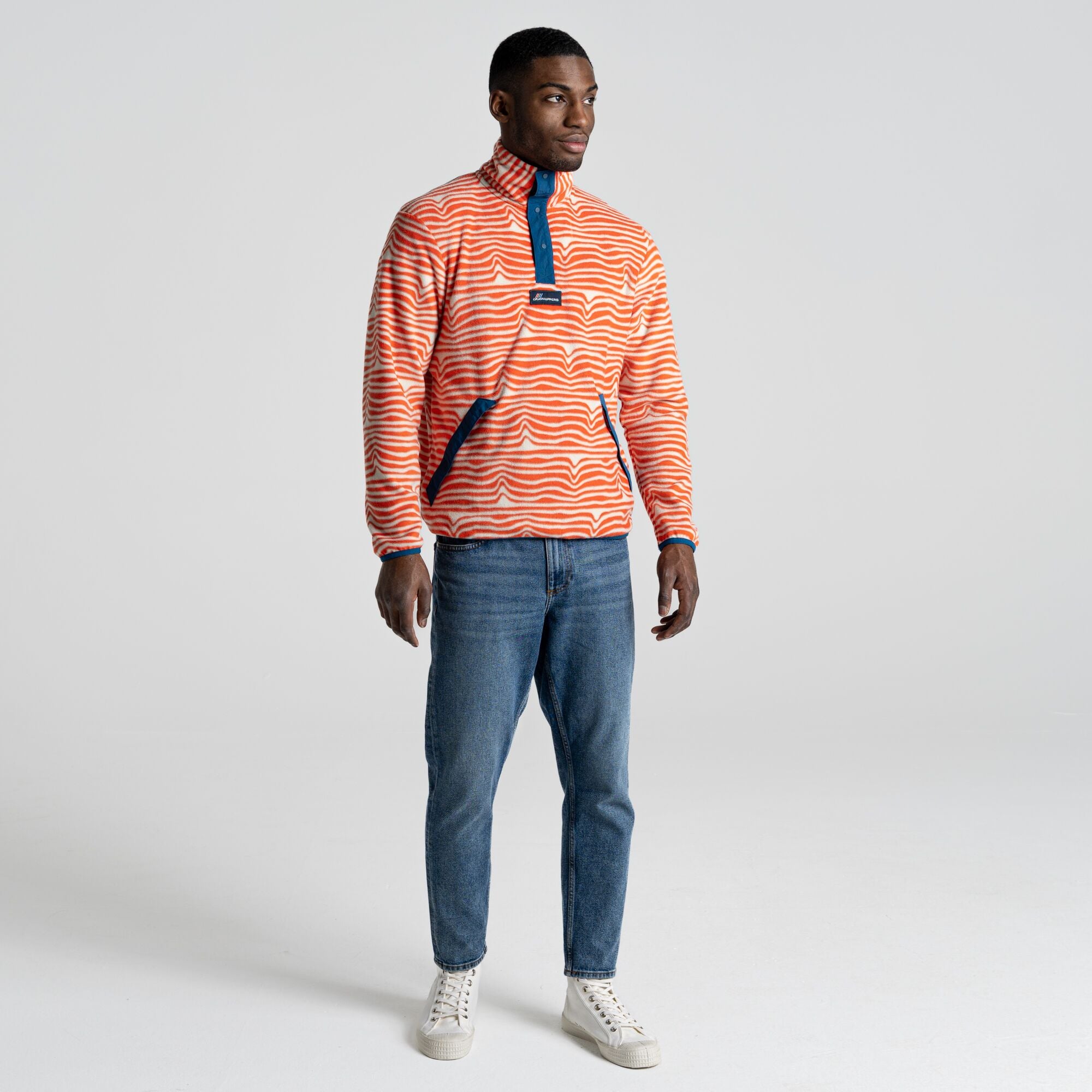 Unisex Teton Overhead - Neon Coral Print