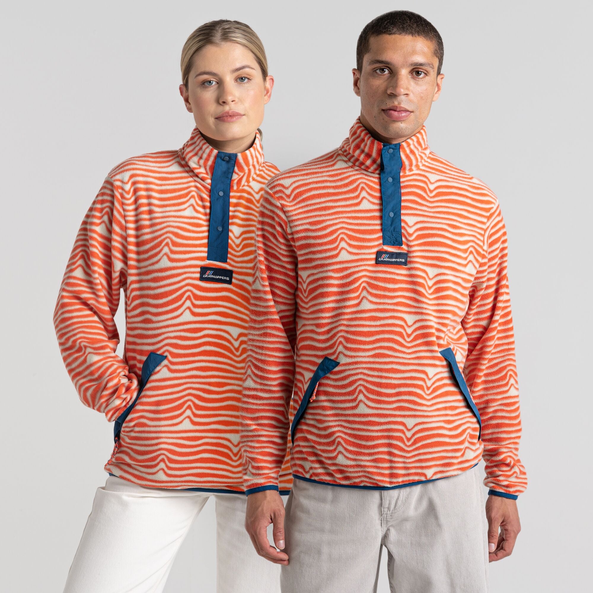 Unisex Teton Overhead - Neon Coral Print