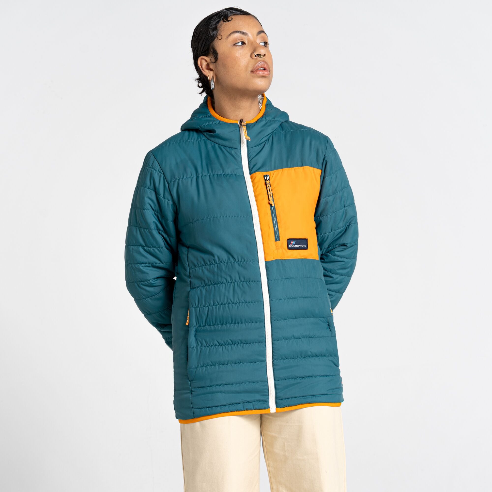 Unisex Cameo CompressLite Hooded Jacket - Sacramento Green