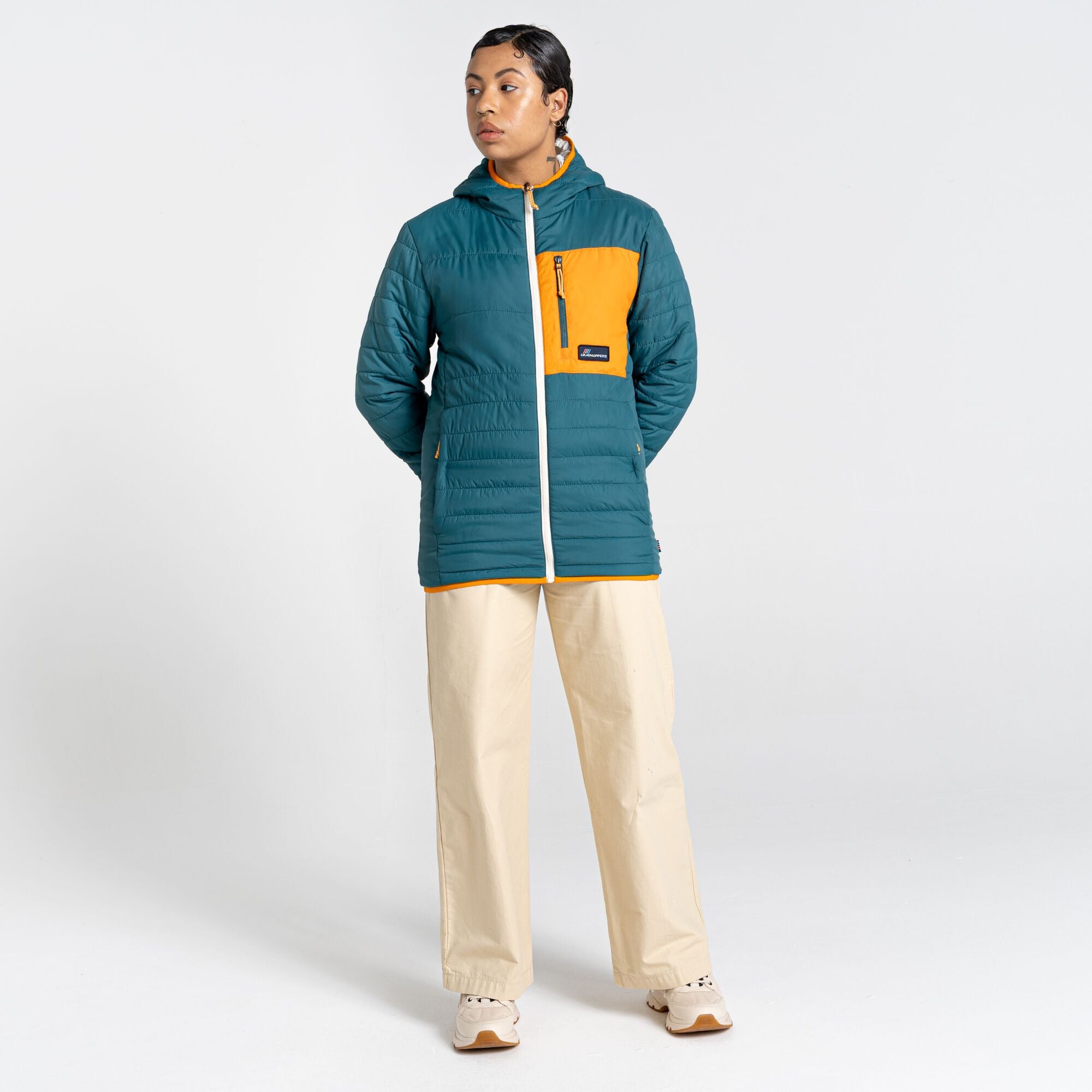 Unisex Cameo CompressLite Hooded Jacket - Sacramento Green
