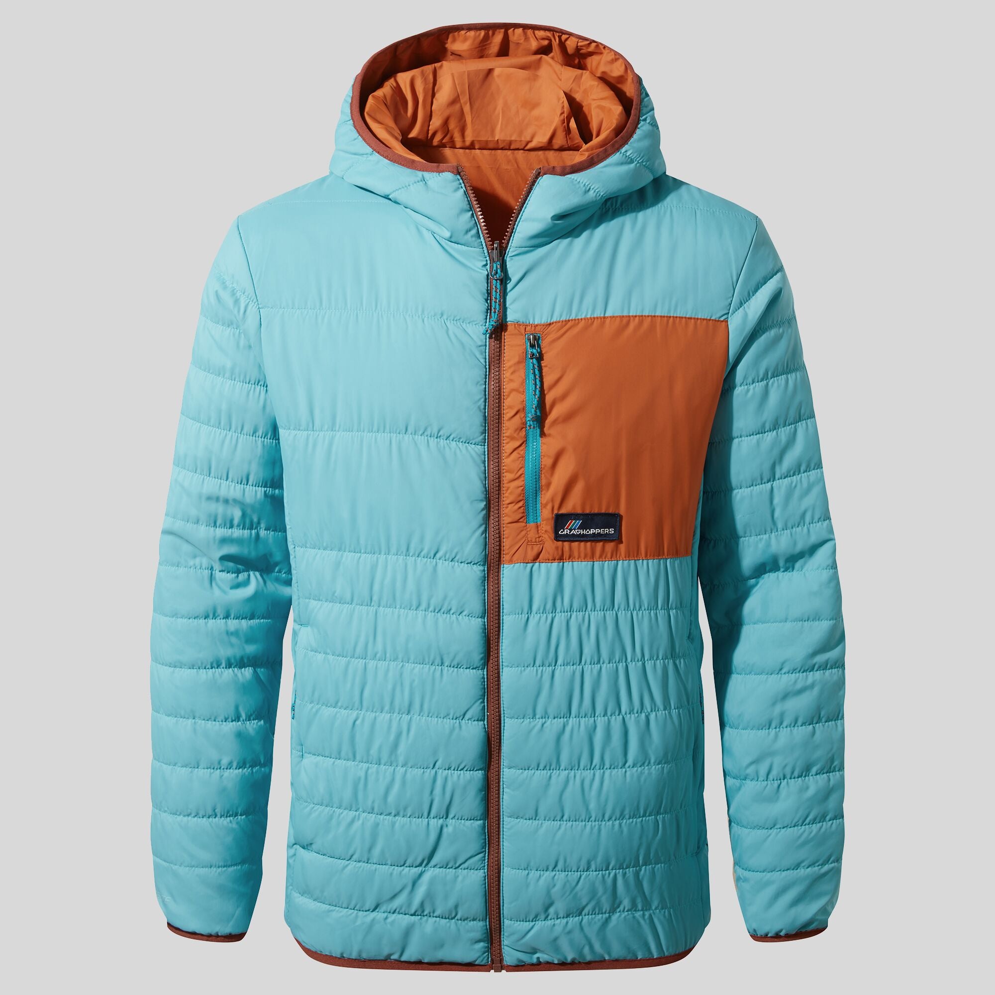 Unisex Cameo CompressLite Hooded Jacket - Scuba Blue