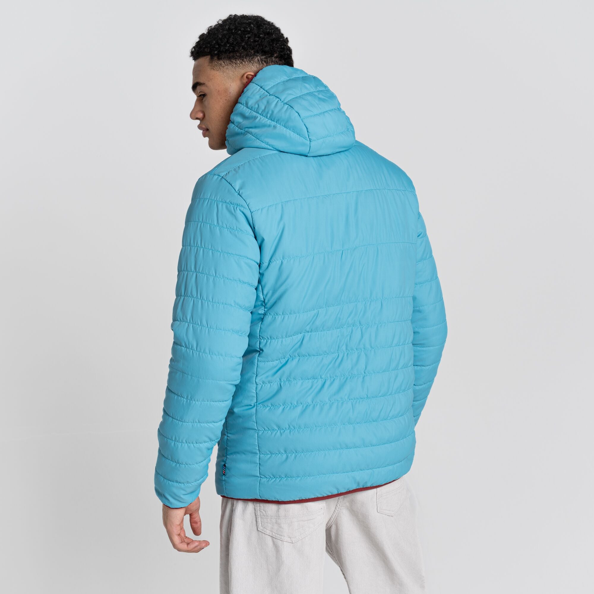 Unisex Cameo CompressLite Hooded Jacket - Scuba Blue