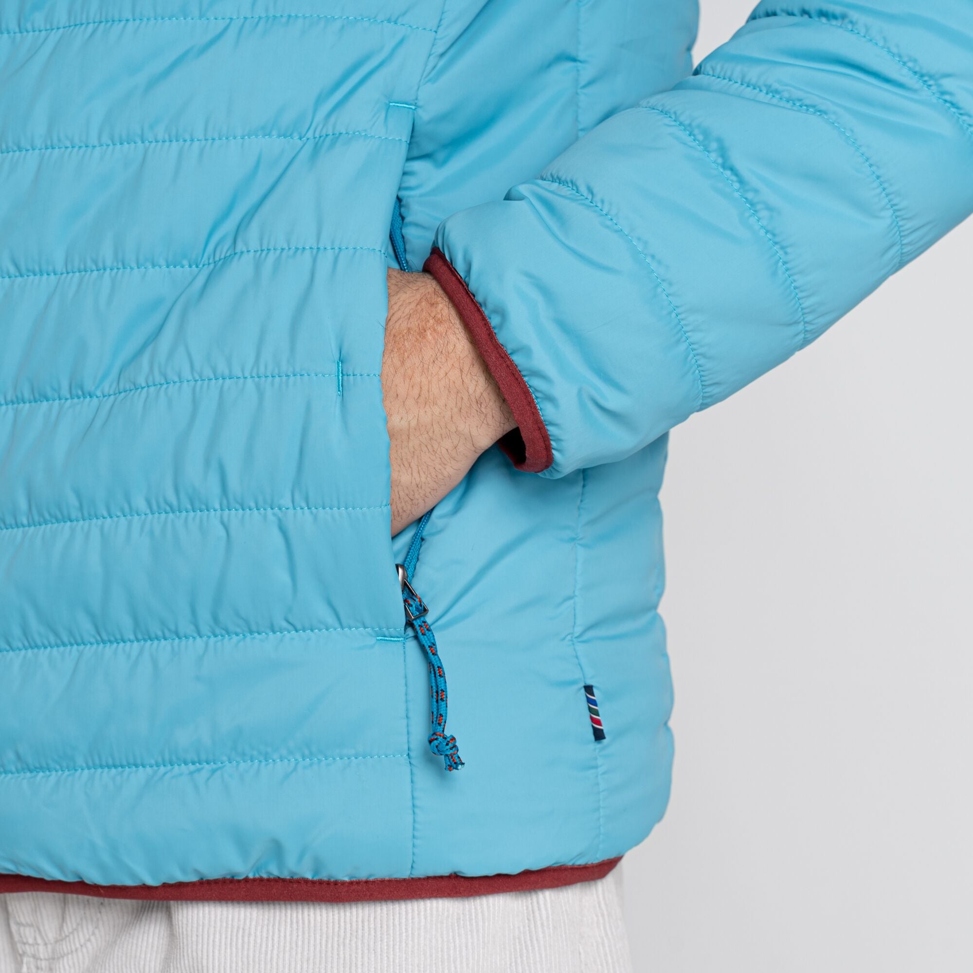 Unisex Cameo CompressLite Hooded Jacket - Scuba Blue