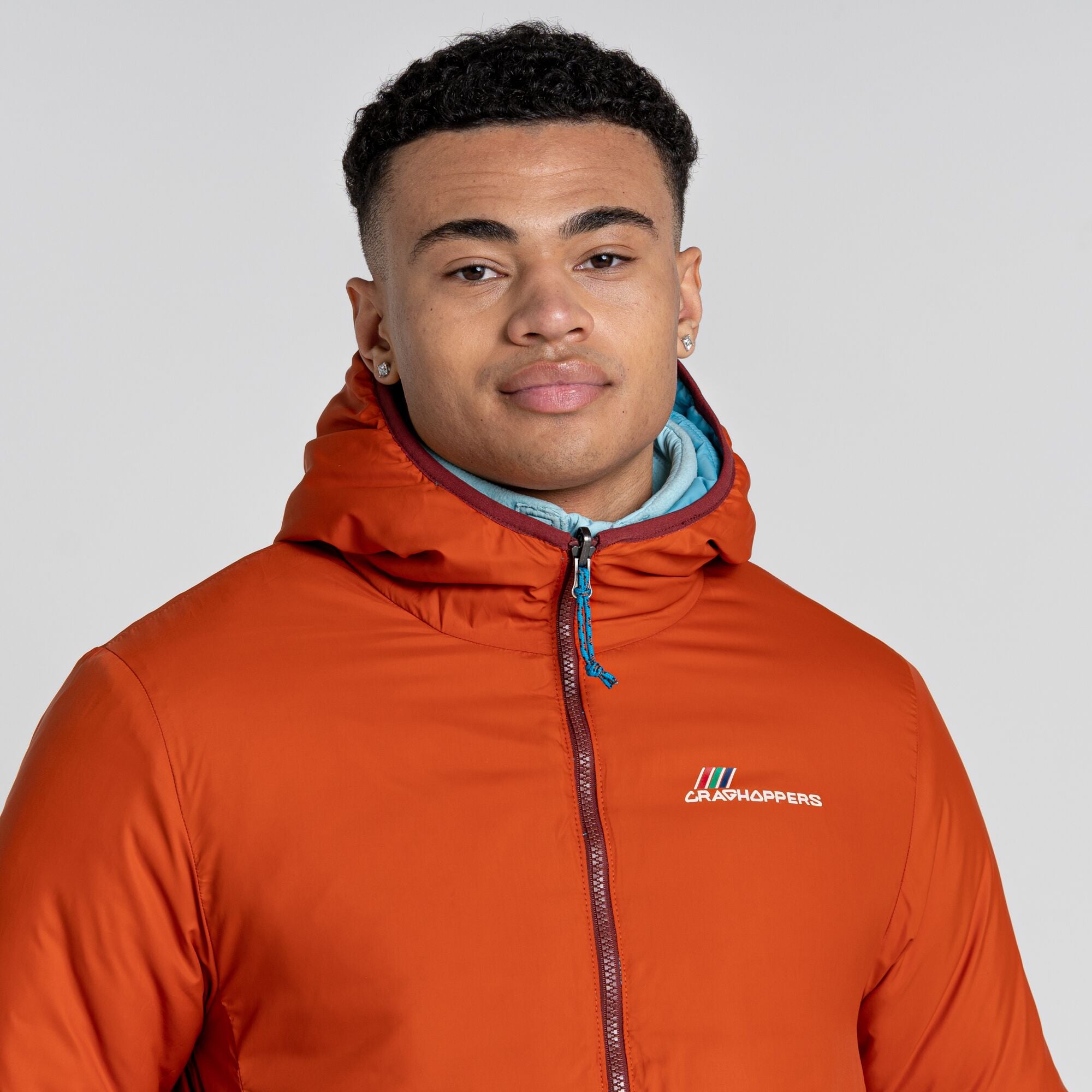 Unisex Cameo CompressLite Hooded Jacket - Scuba Blue
