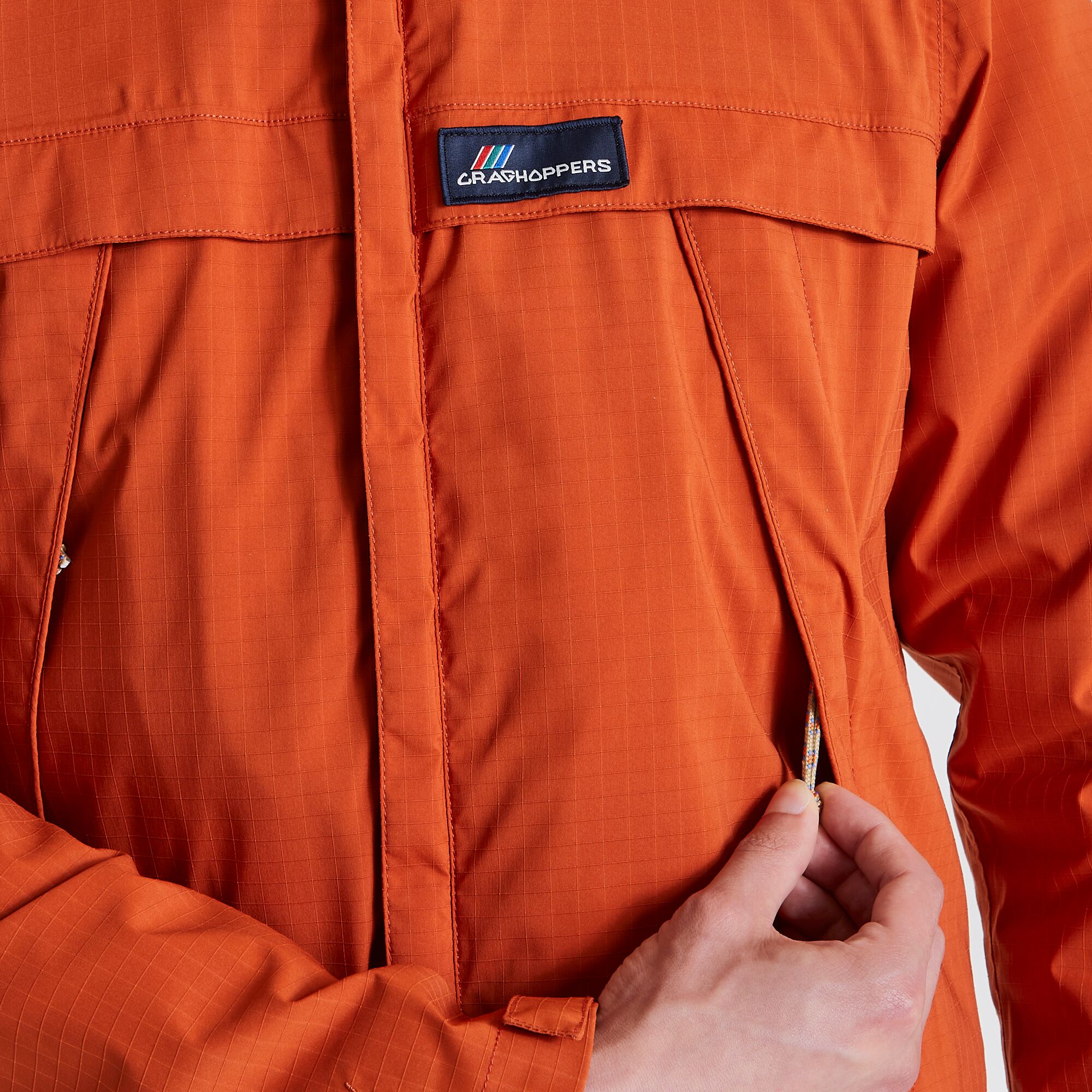 Unisex Lannister Waterproof Jacket - Potters Clay