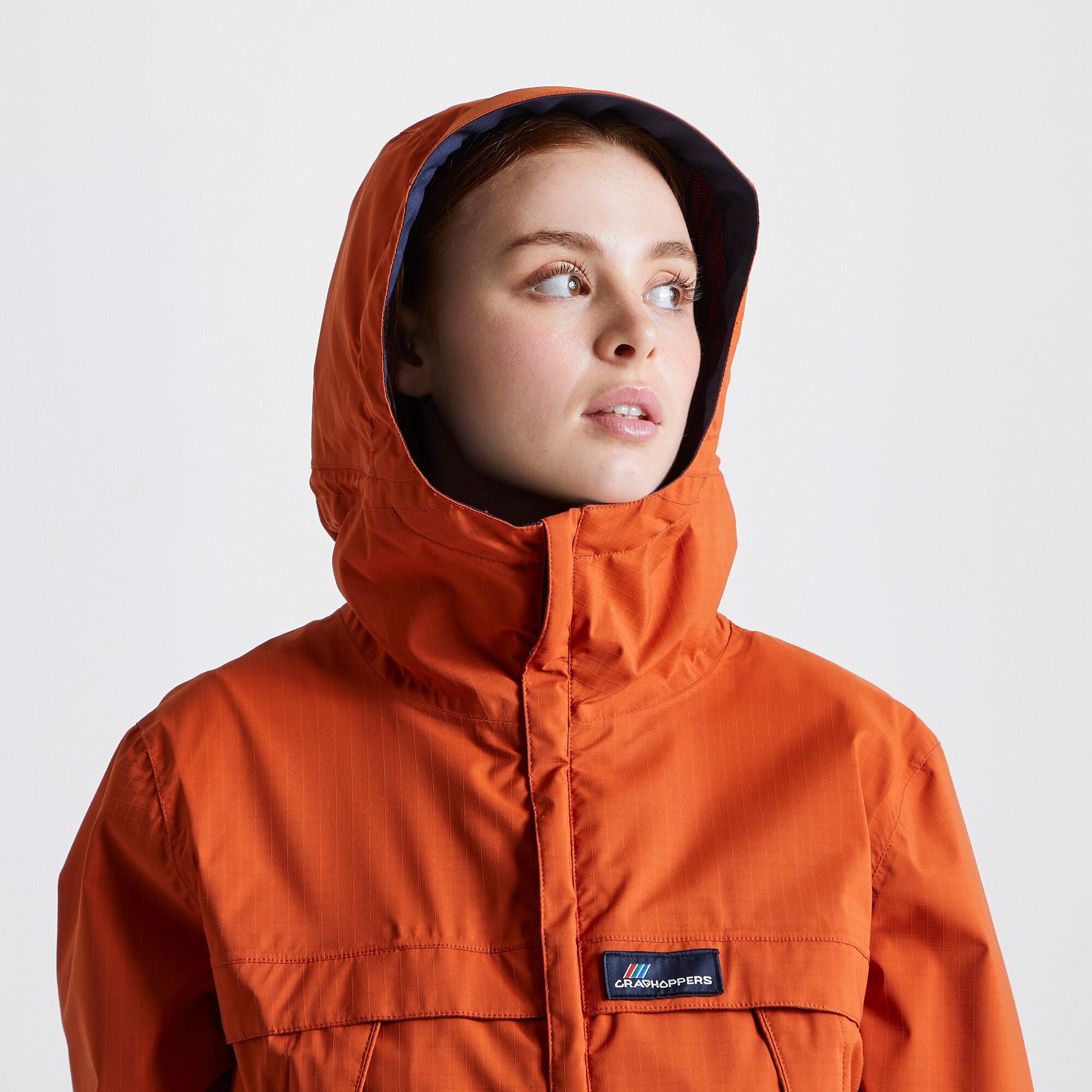 Unisex Lannister Waterproof Jacket - Potters Clay