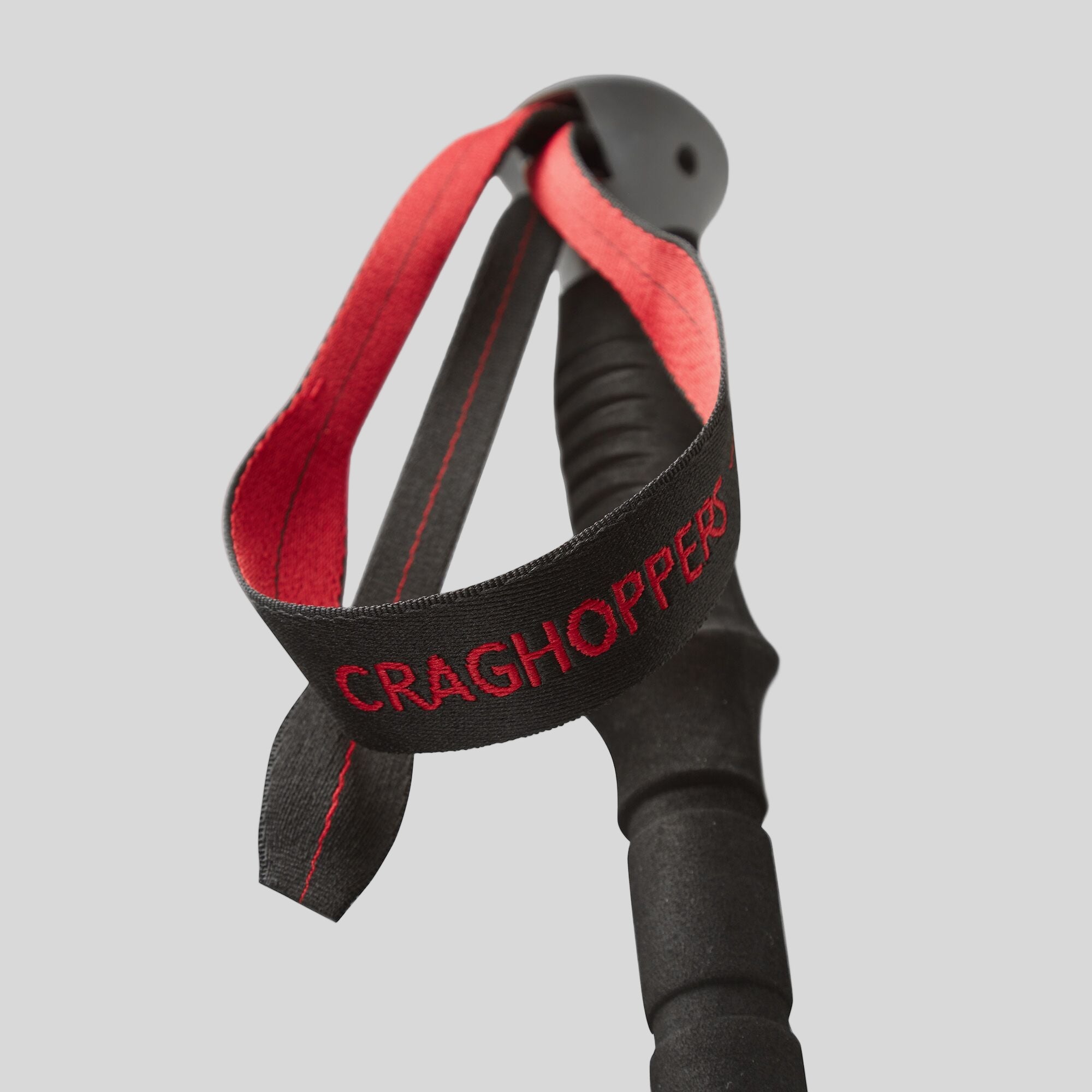 Venture Antishock Walking Poles - Anodised Red/Anodised Grey