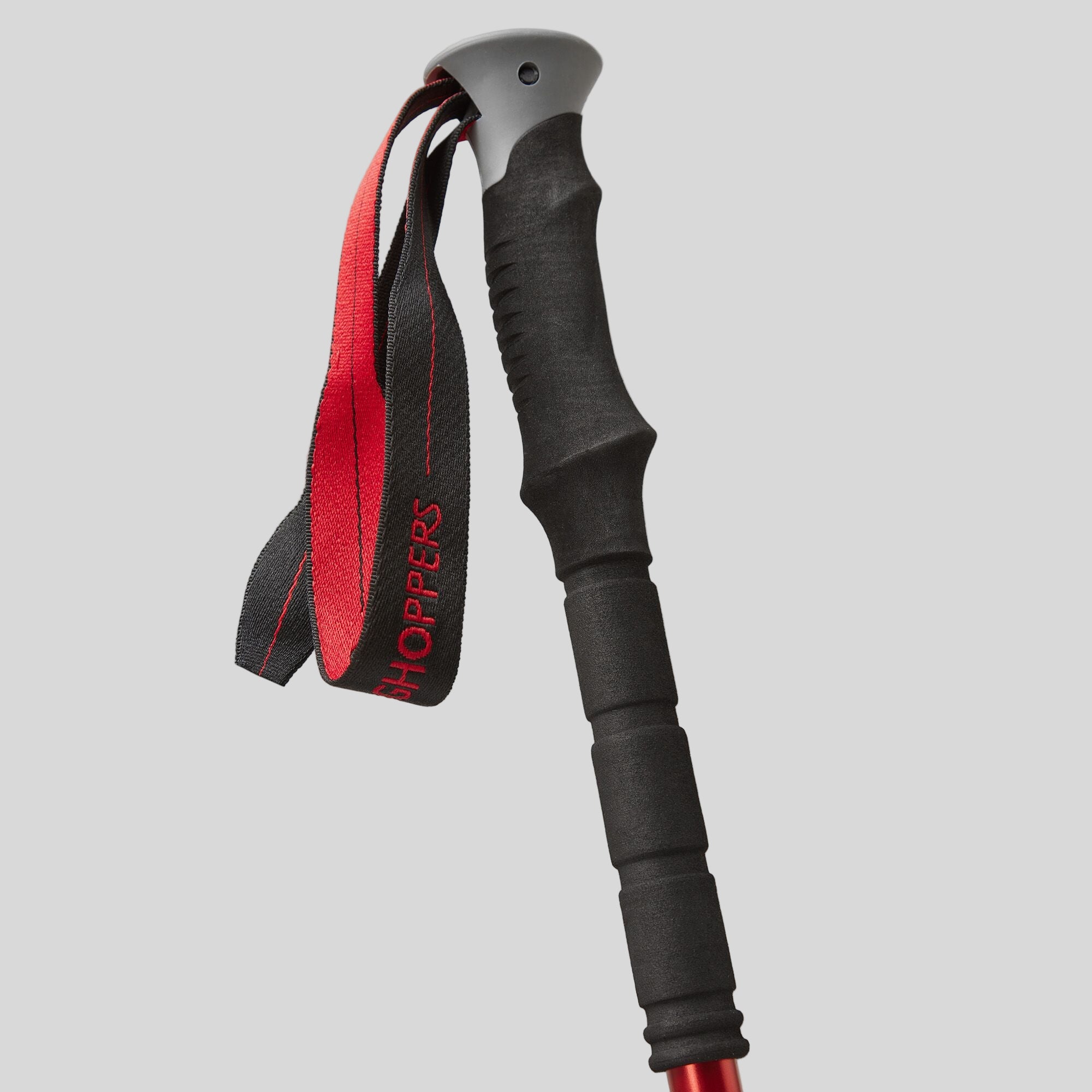 Venture Antishock Walking Poles - Anodised Red/Anodised Grey