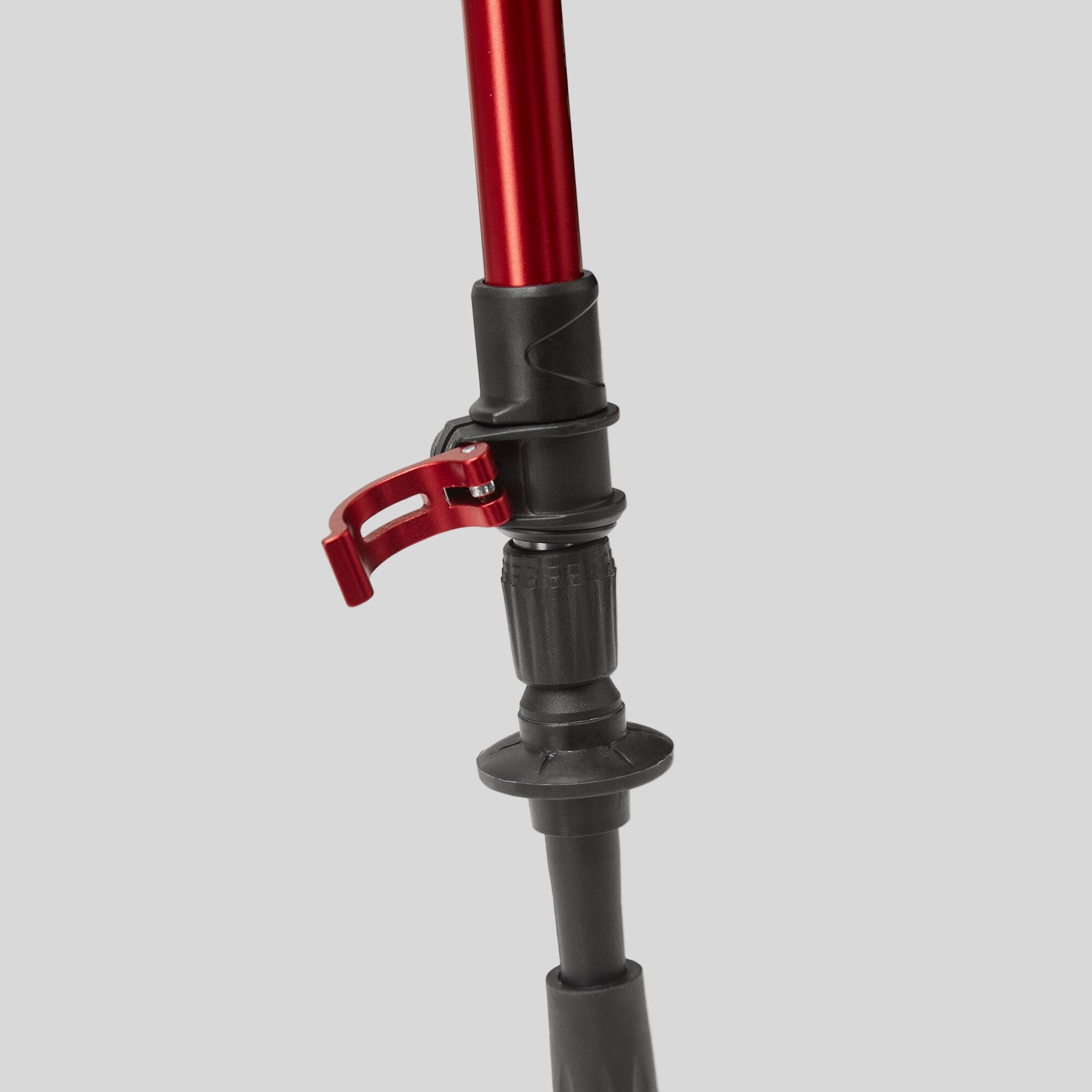 Venture Antishock Walking Poles - Anodised Red/Anodised Grey