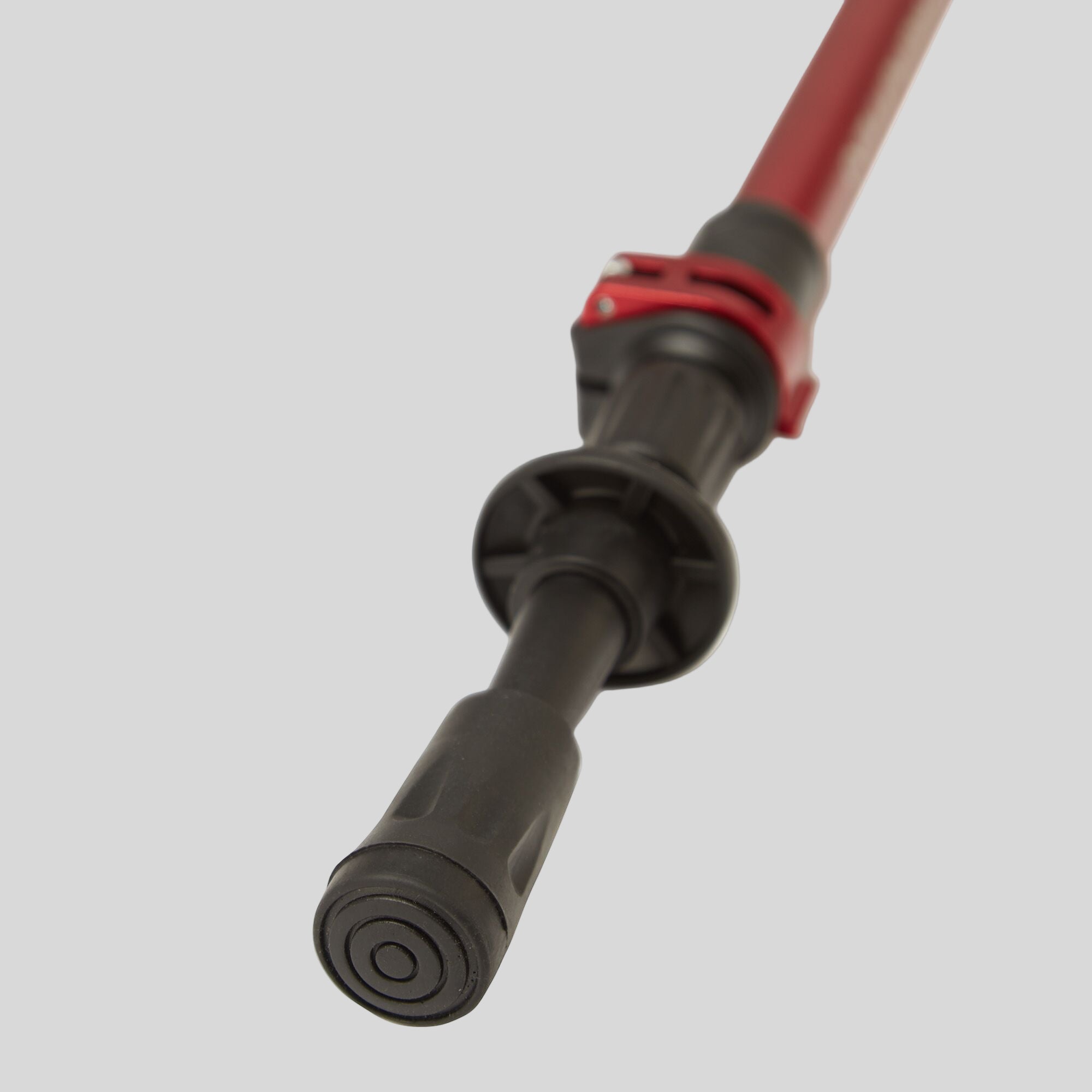 Venture Antishock Walking Poles - Anodised Red/Anodised Grey