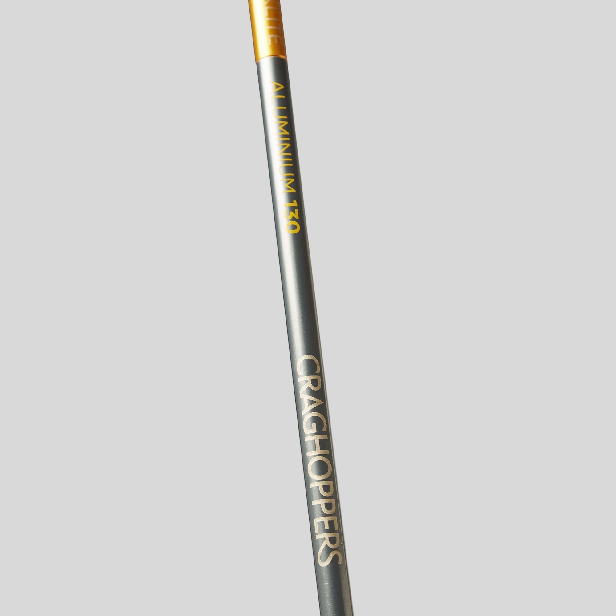 Treklite Compact Walking Poles - Anodised Yellow/Anodised Grey