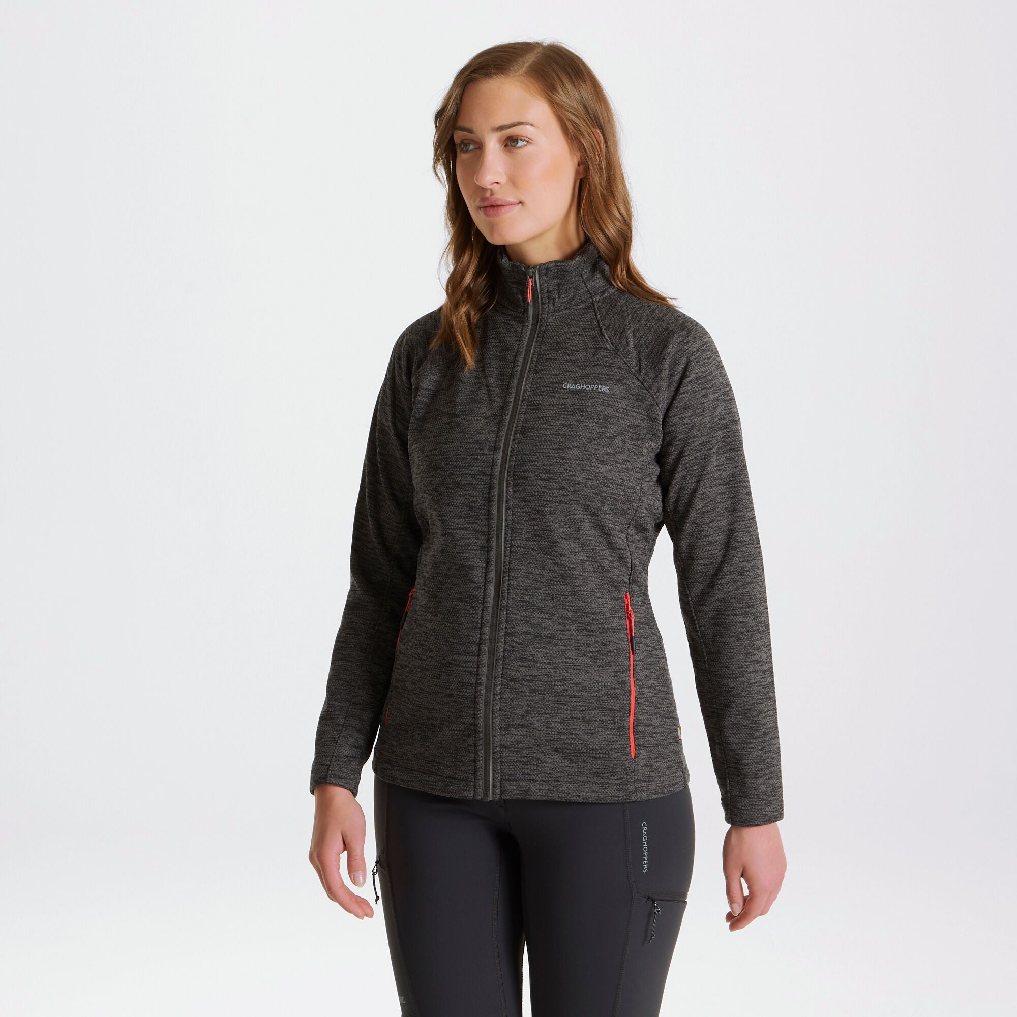 Women's Stromer Full Zip Fleece - Charcoal