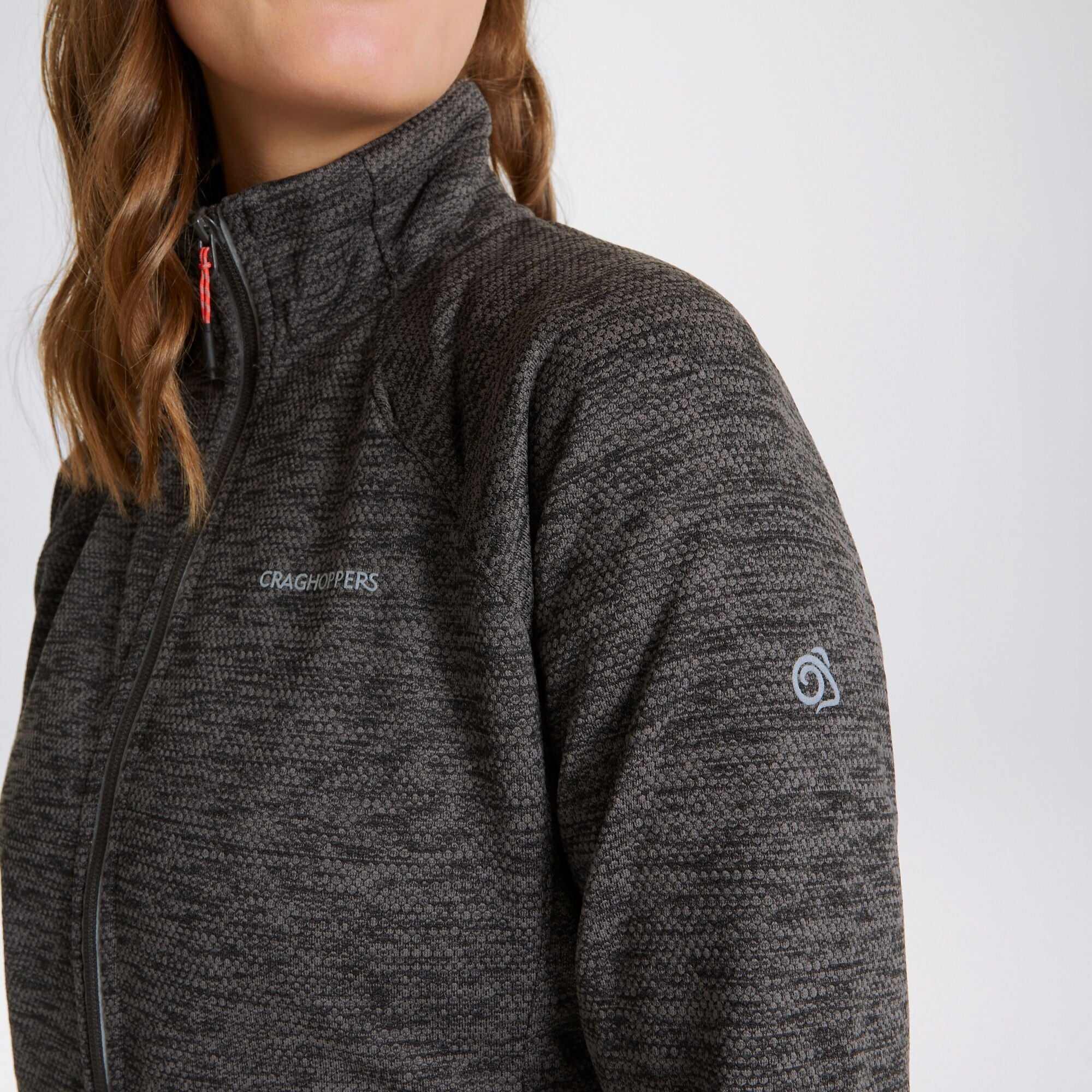Women's Stromer Full Zip Fleece - Charcoal