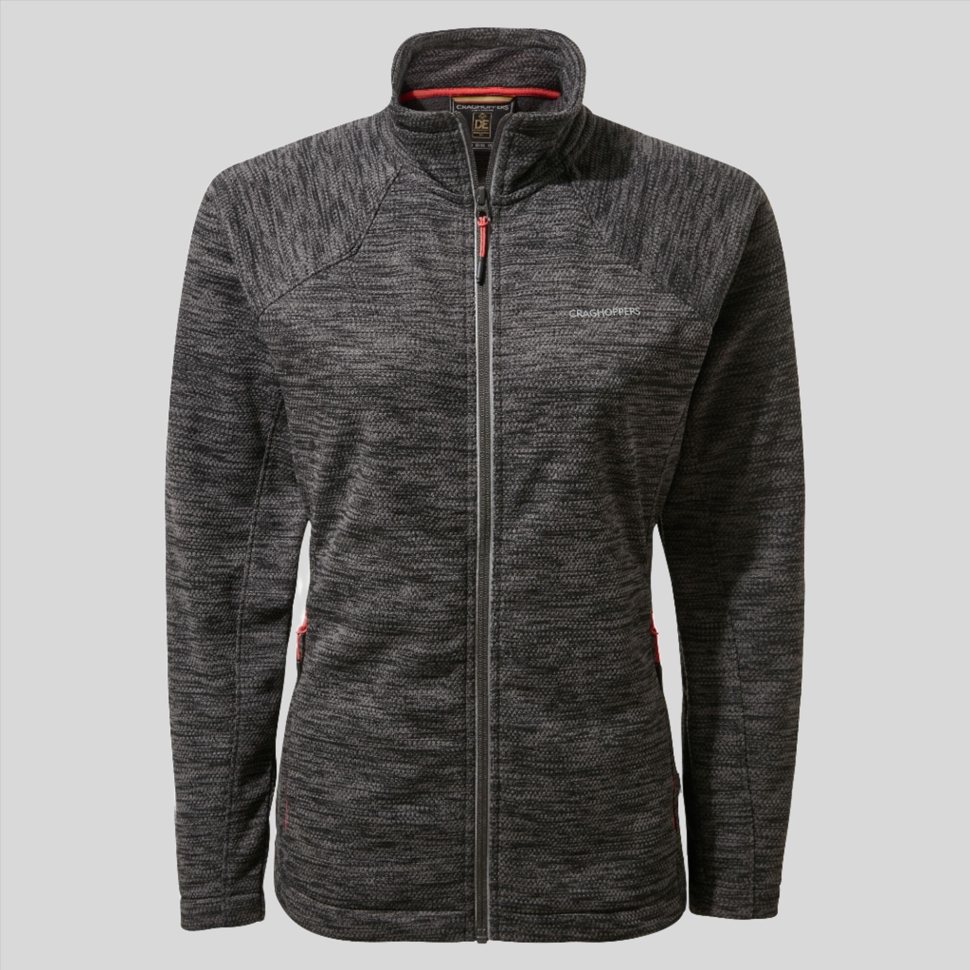 Women's Stromer Full Zip Fleece - Charcoal
