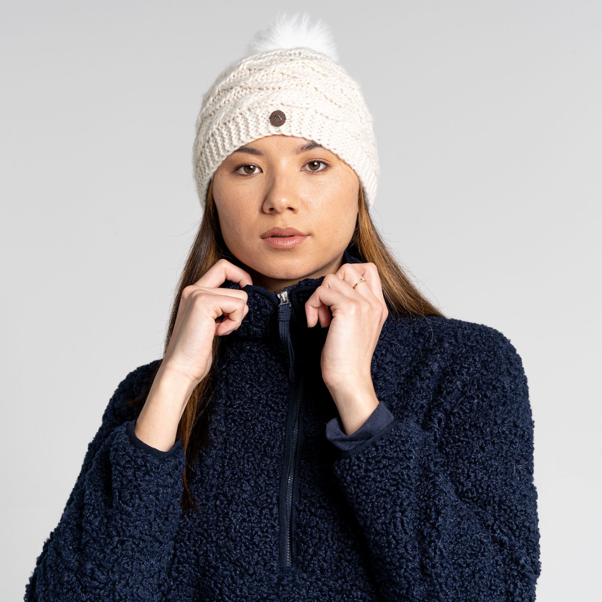 Women's Orlena Half Zip Fleece - Blue Navy