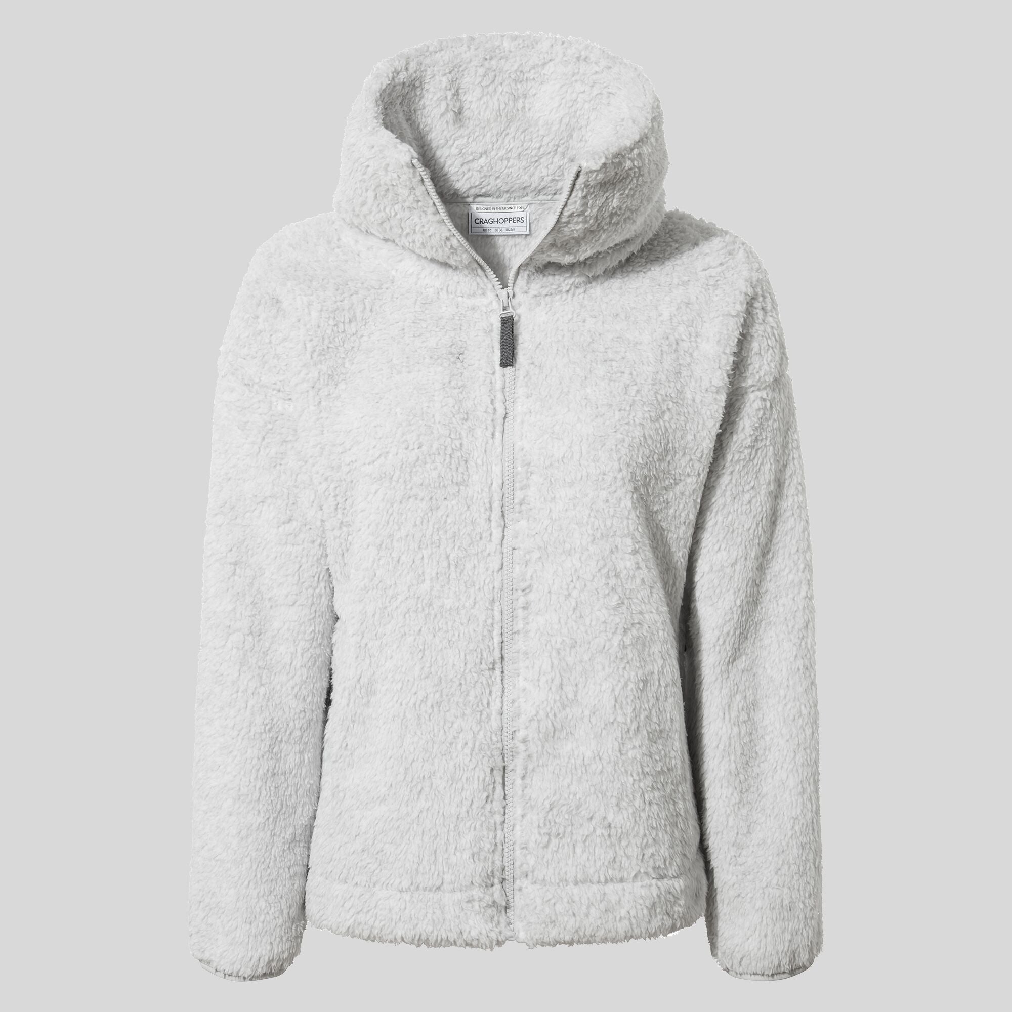 Women's Bronagh Full Zip - Light Grey Marl