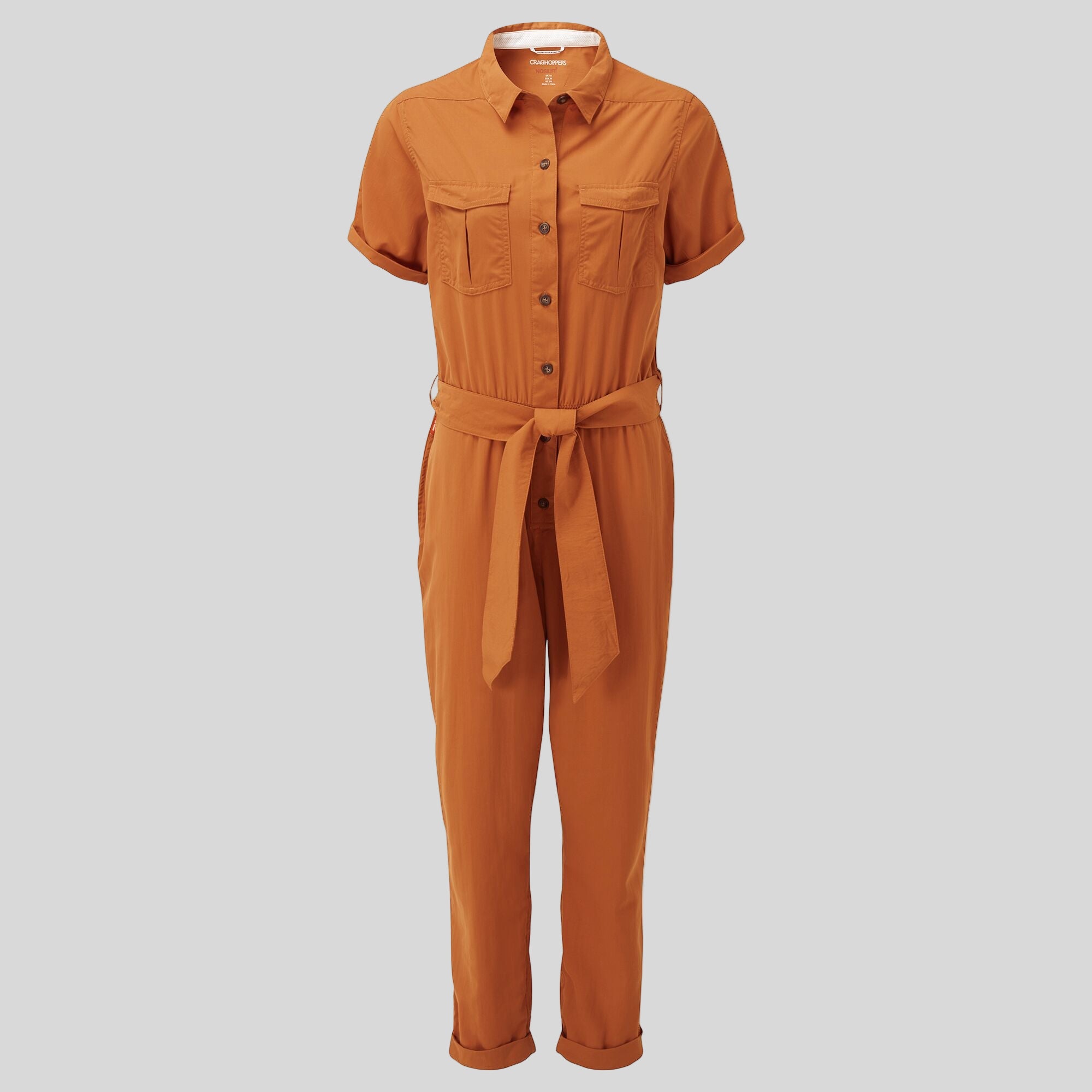 Women's Insect Shield® Rania Jumpsuit - Toasted Pecan