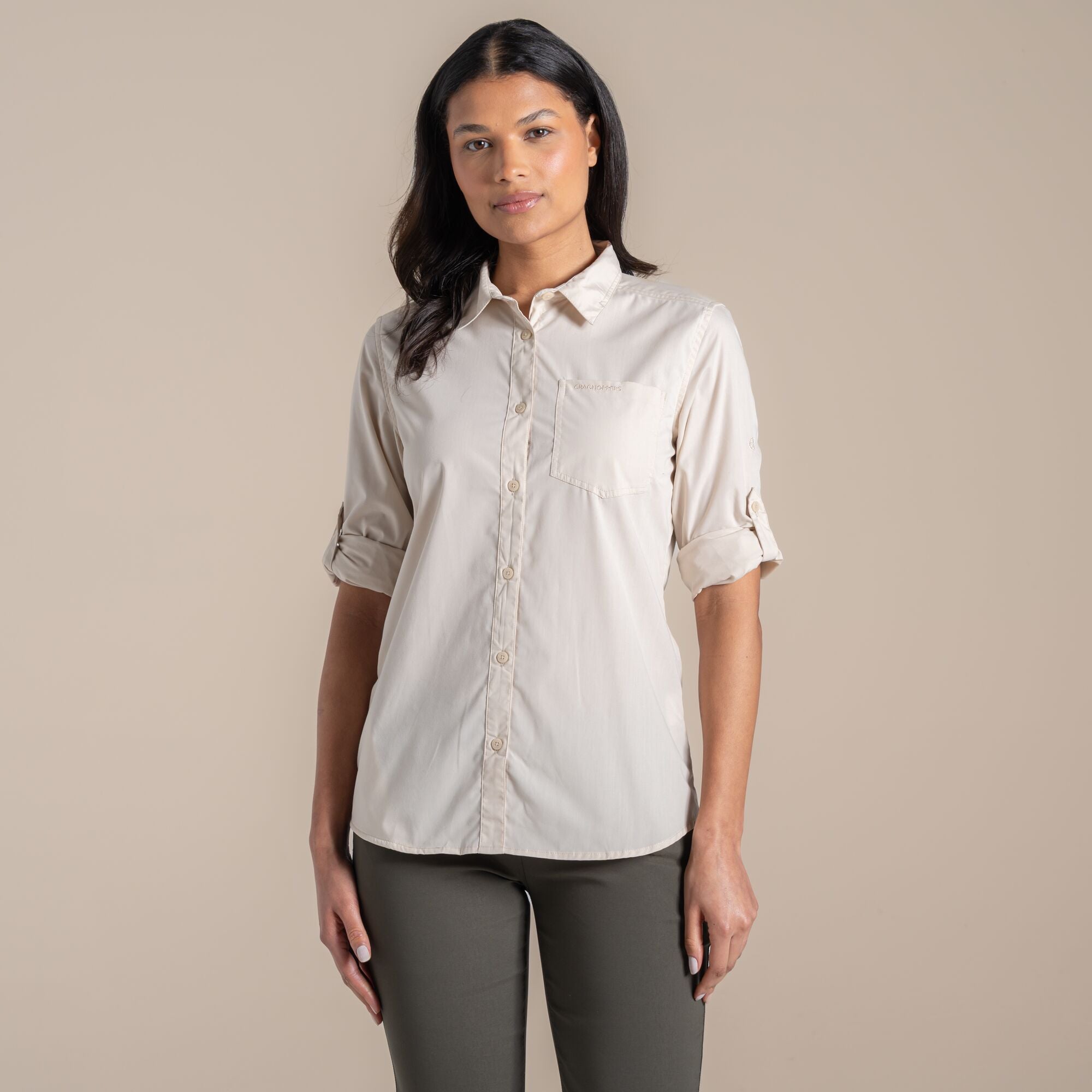 Women's Kiwi Long Sleeved Shirt - Stone