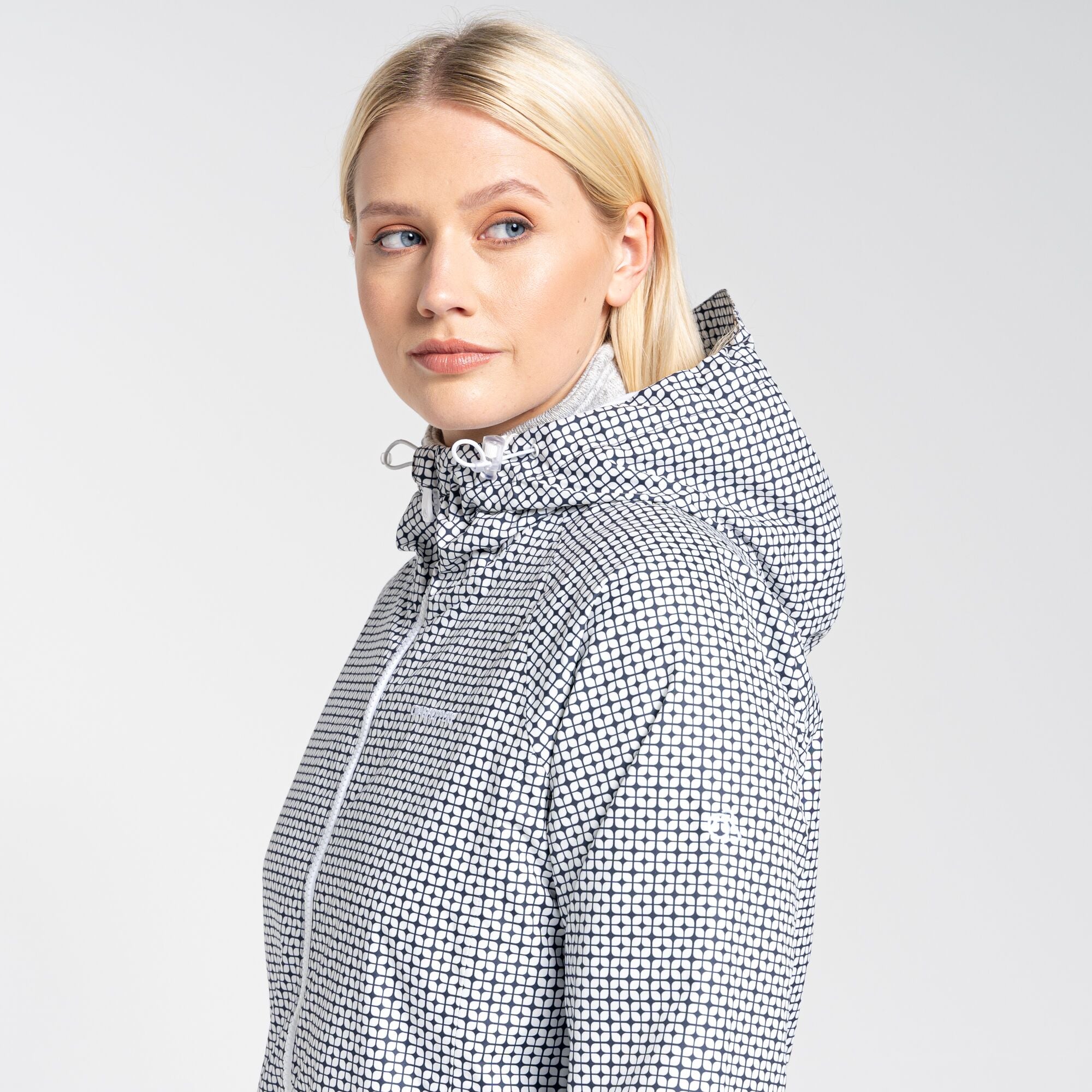 Women's Maeve Jacket - Blue Navy Print