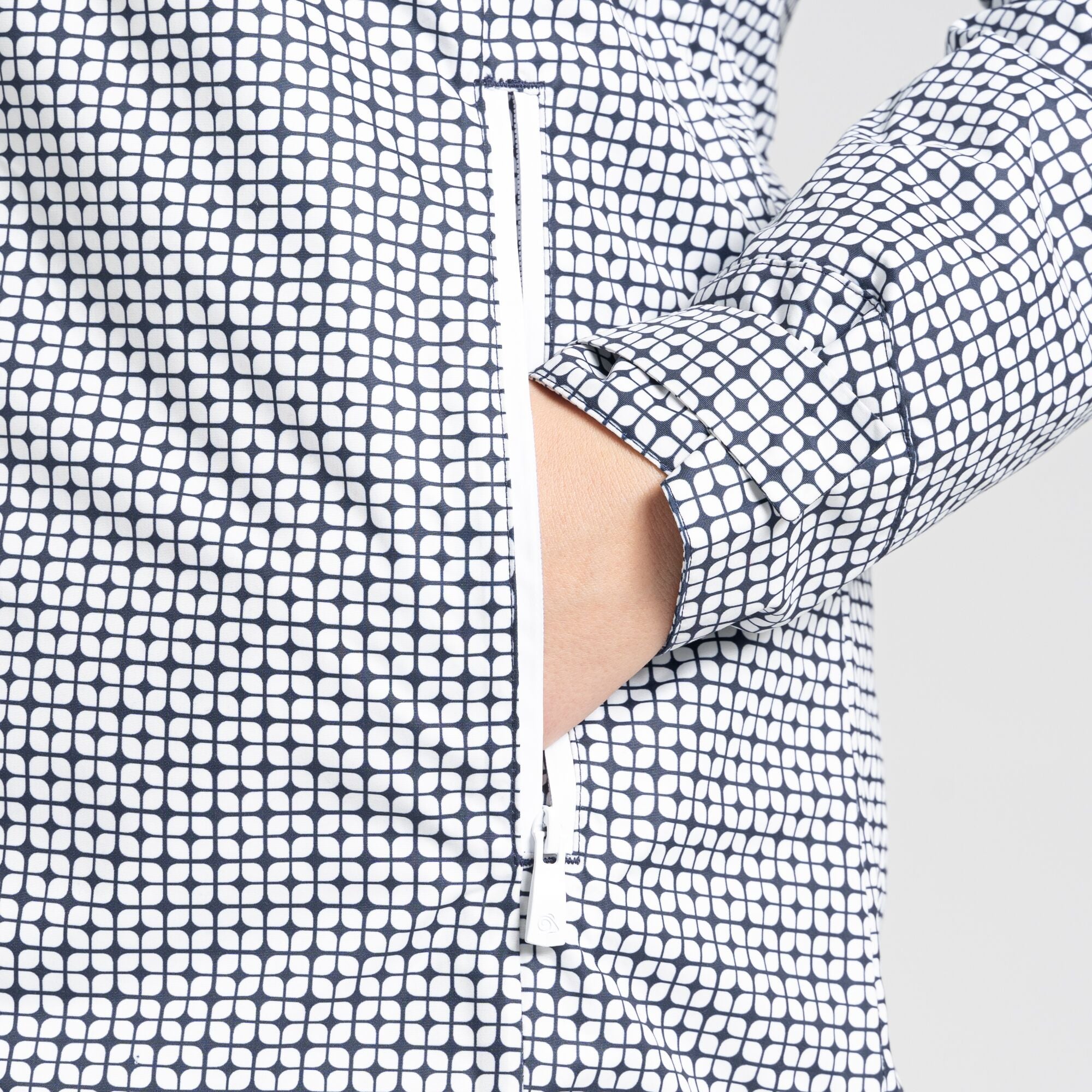 Women's Maeve Jacket - Blue Navy Print