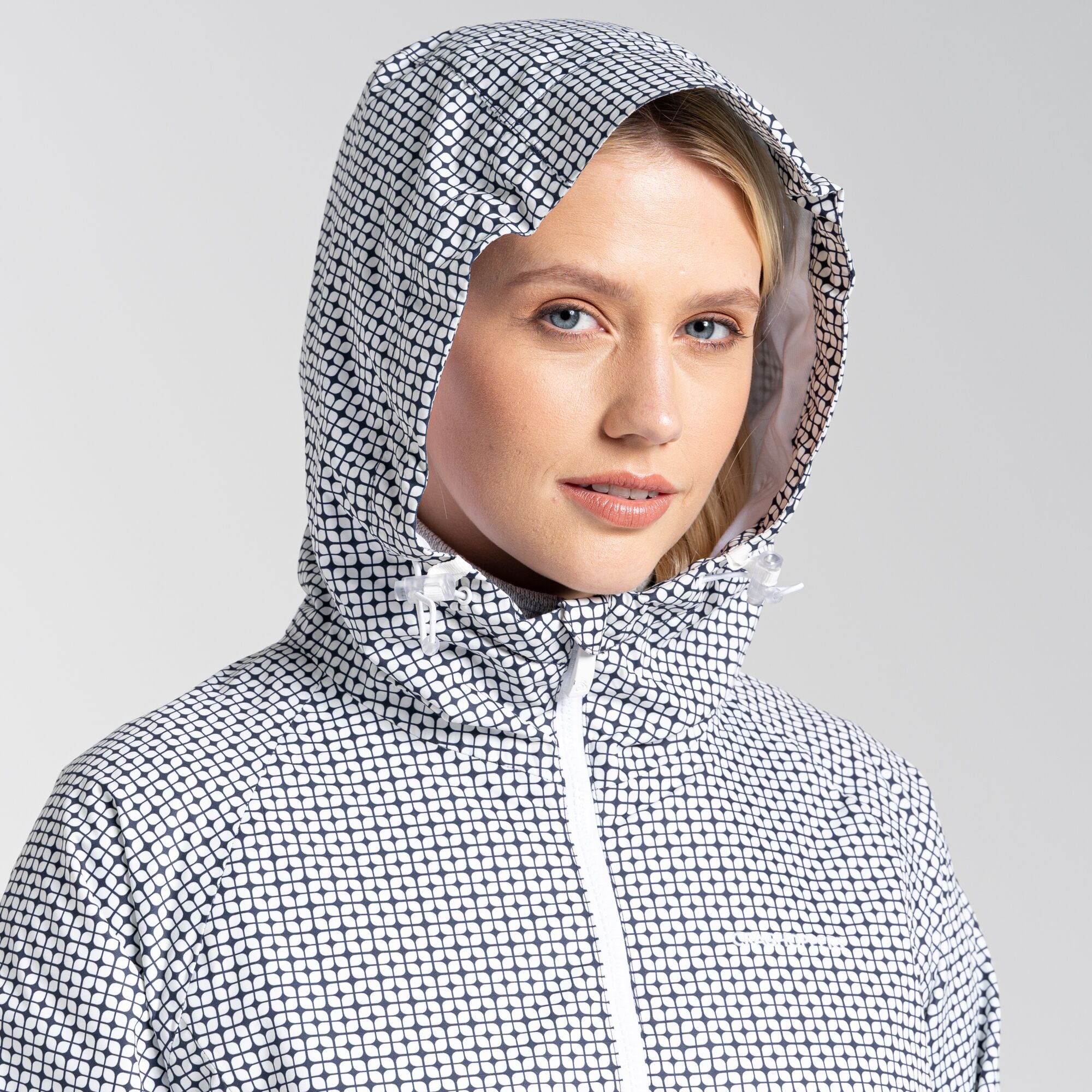 Women's Maeve Jacket - Blue Navy Print