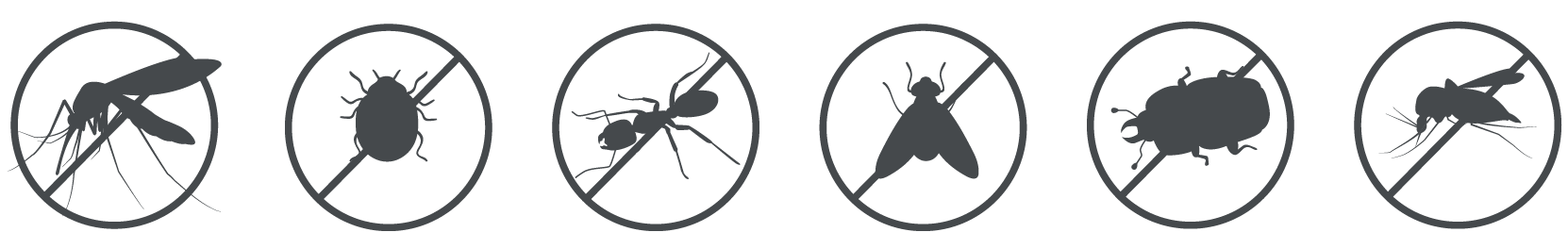 Insect Shield Bug Repellent Icons - prevents bits from misquitoes, ticks, ants, flies, chiggers, and midges.