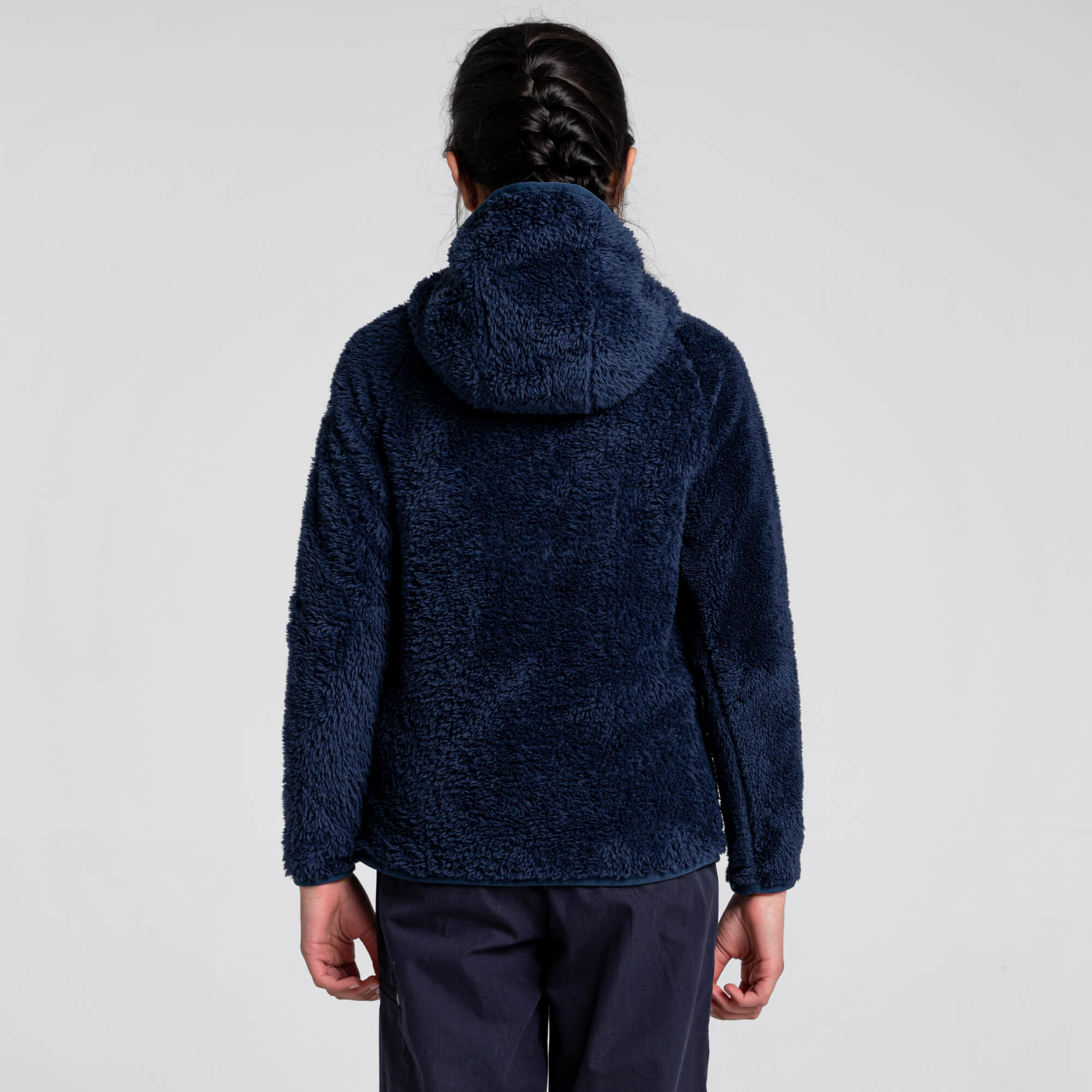 Kid's Kaito Hooded Jacket | Blue Navy