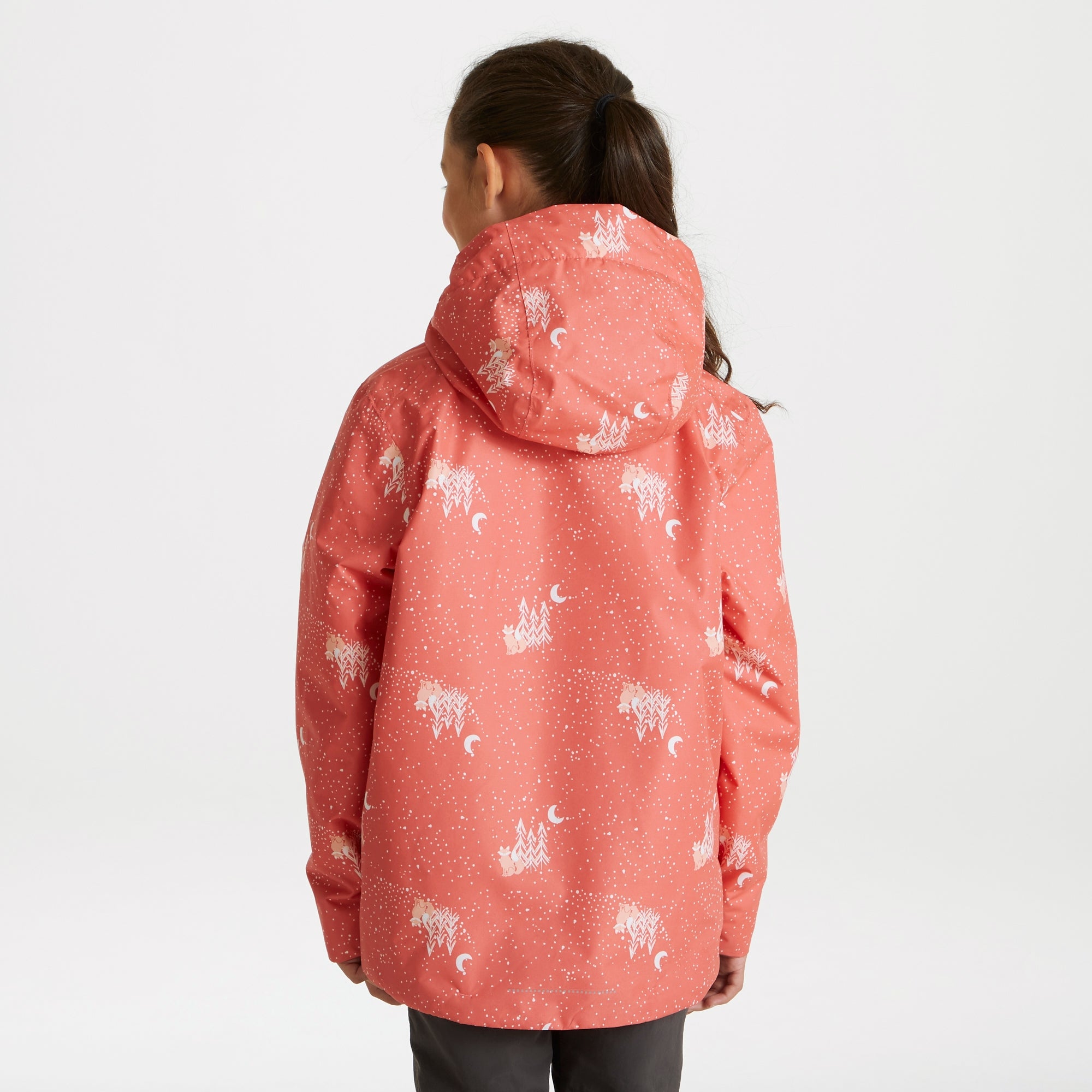 Kid's Harley Insulated Jacket | Dusty Coral Print