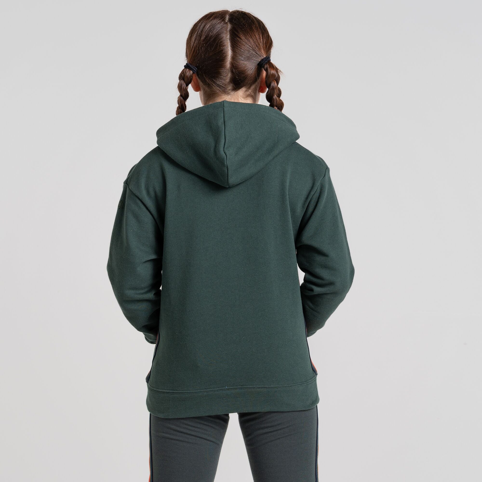 Kid's Insect Shield® Baylor Hooded Top - Spruce Green