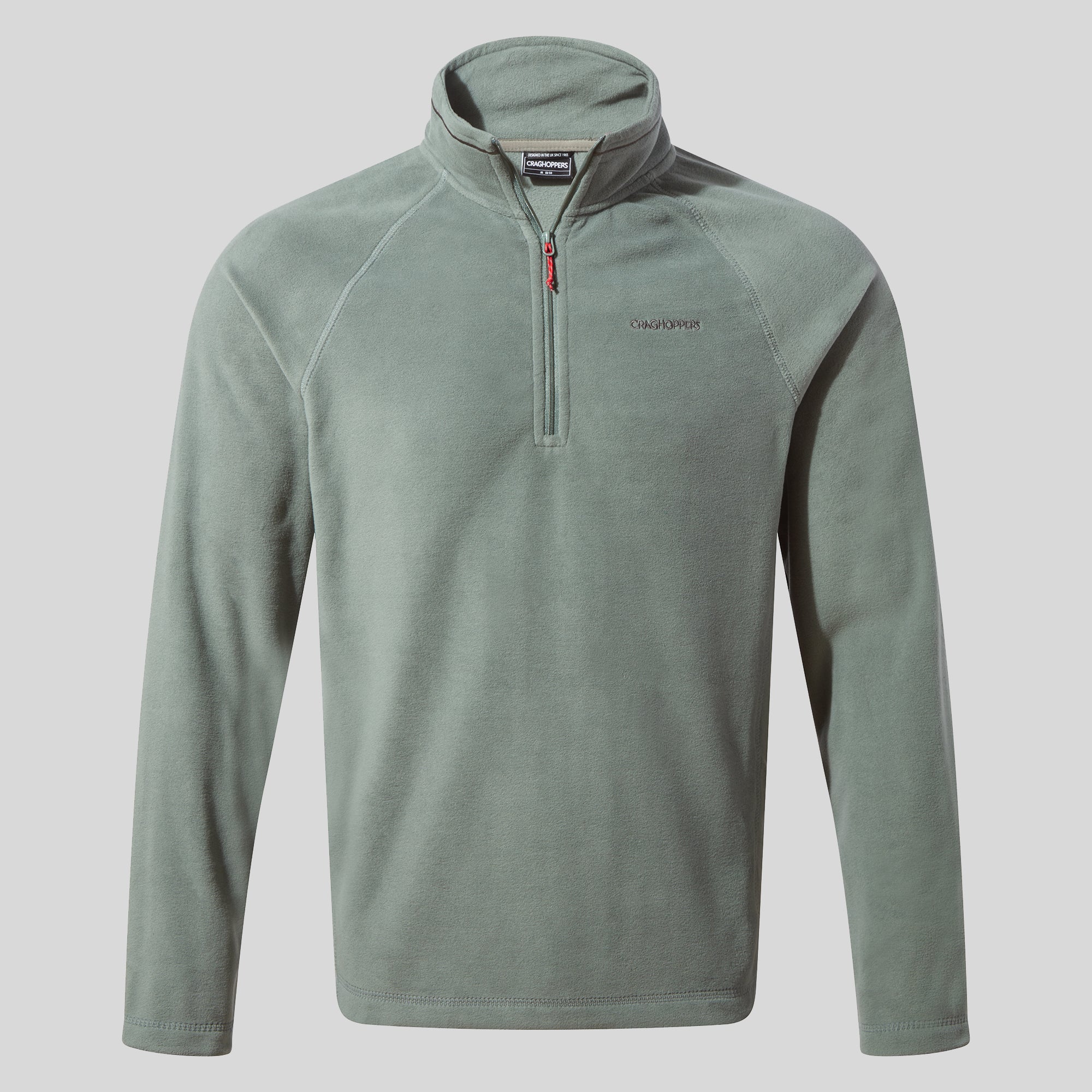 Men's Corey Half Zip Fleece - Balsam Green