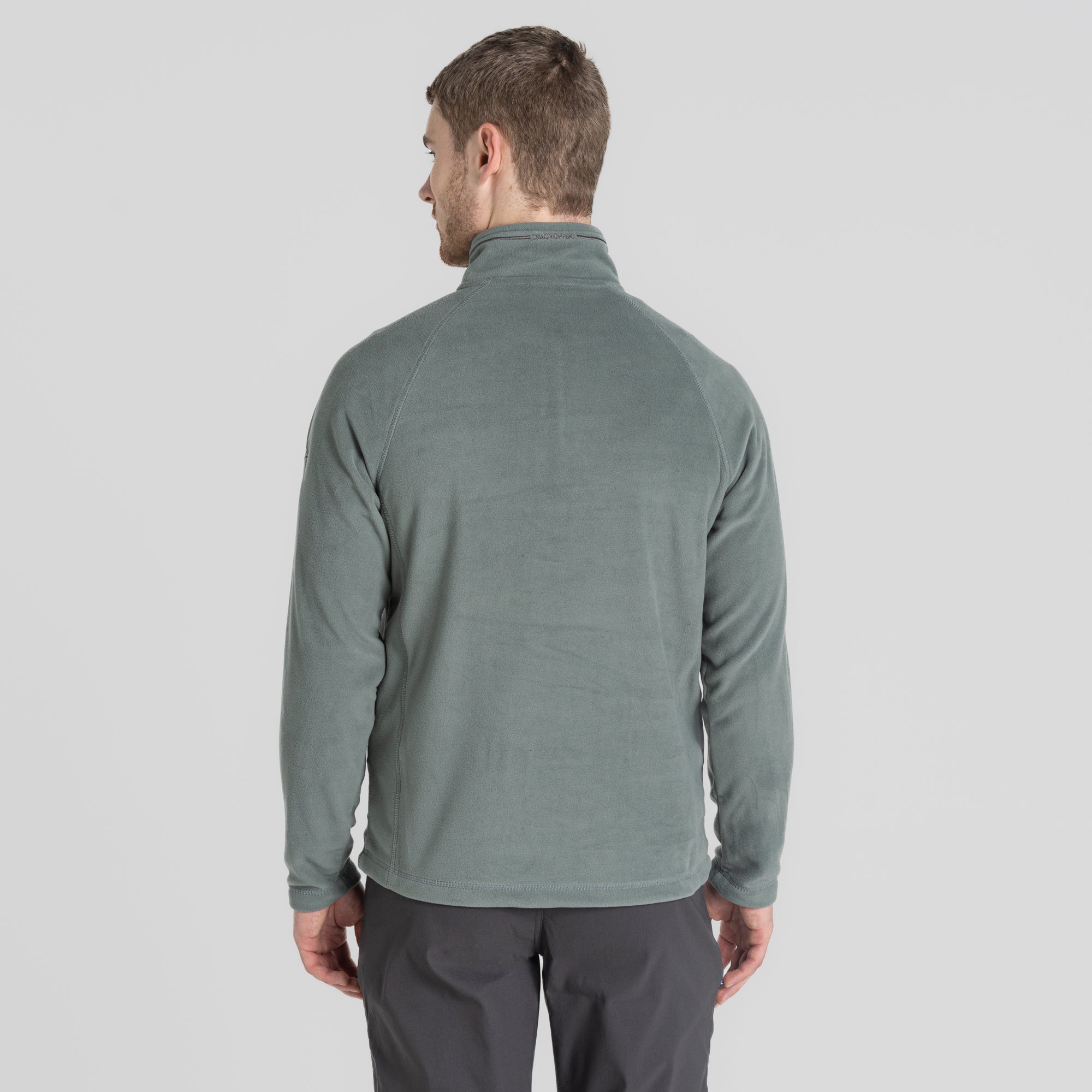 Men's Corey Half Zip Fleece - Balsam Green