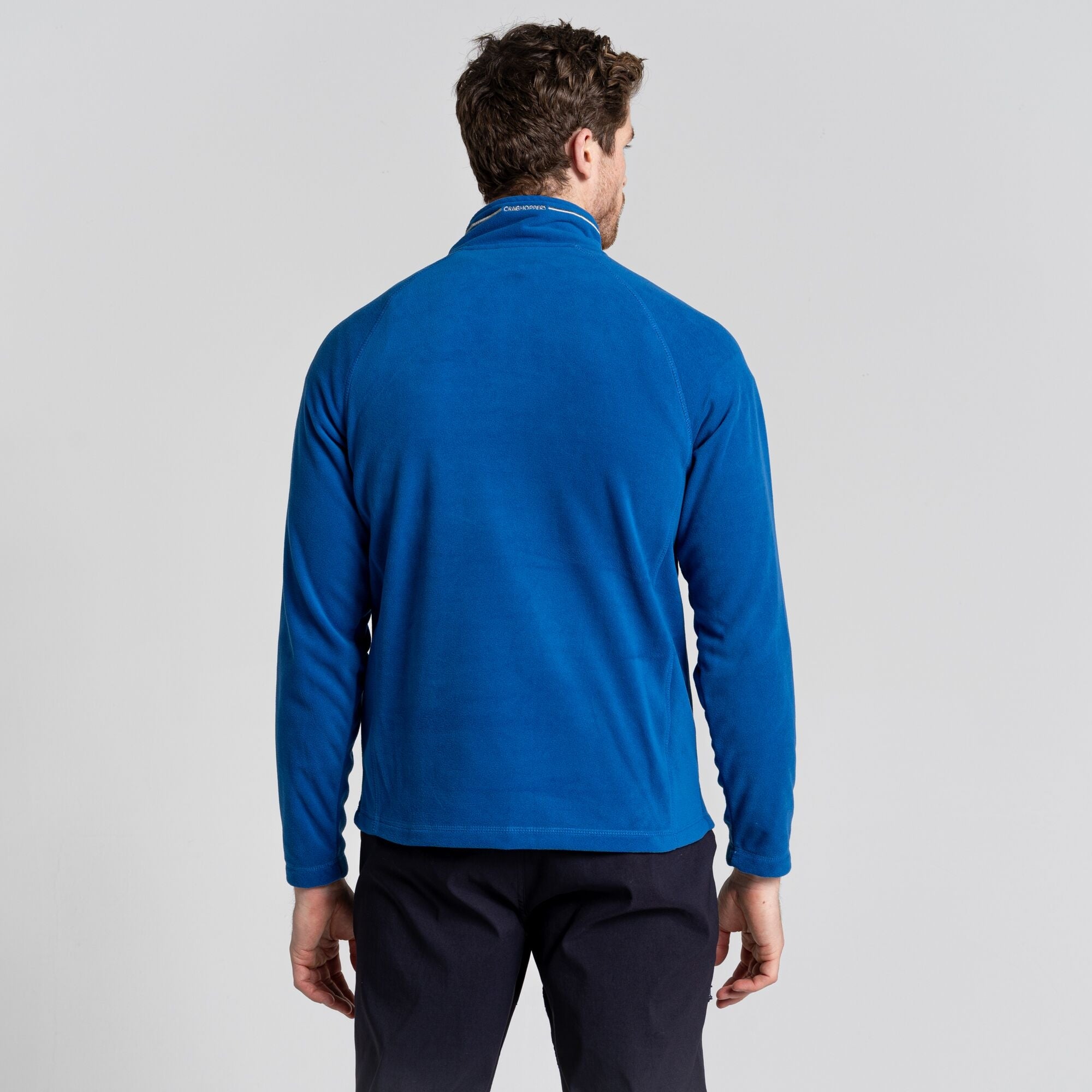 Men's Corey Half Zip Fleece | Picotee Blue