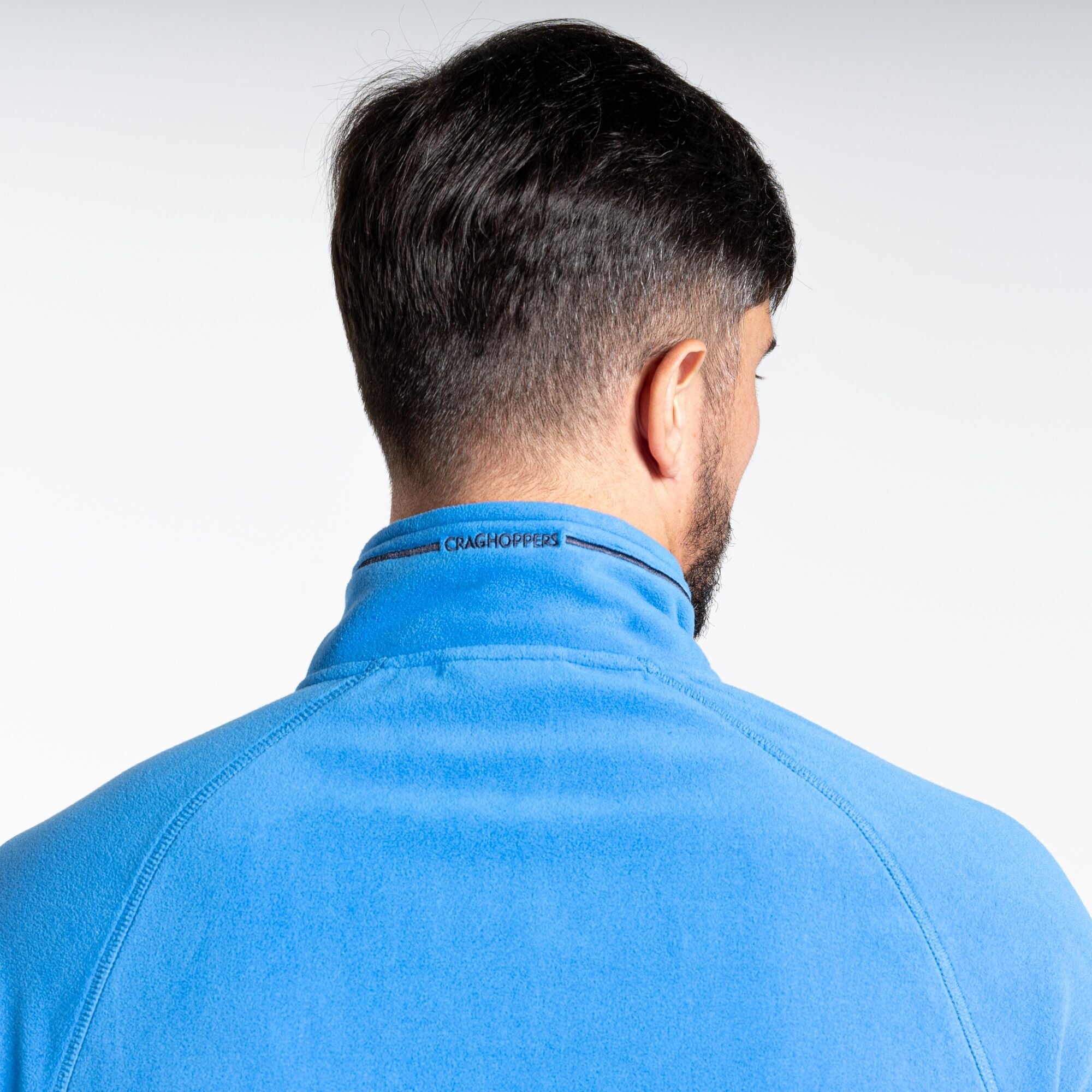 Men's Corey Half Zip Fleece - Falls Blue