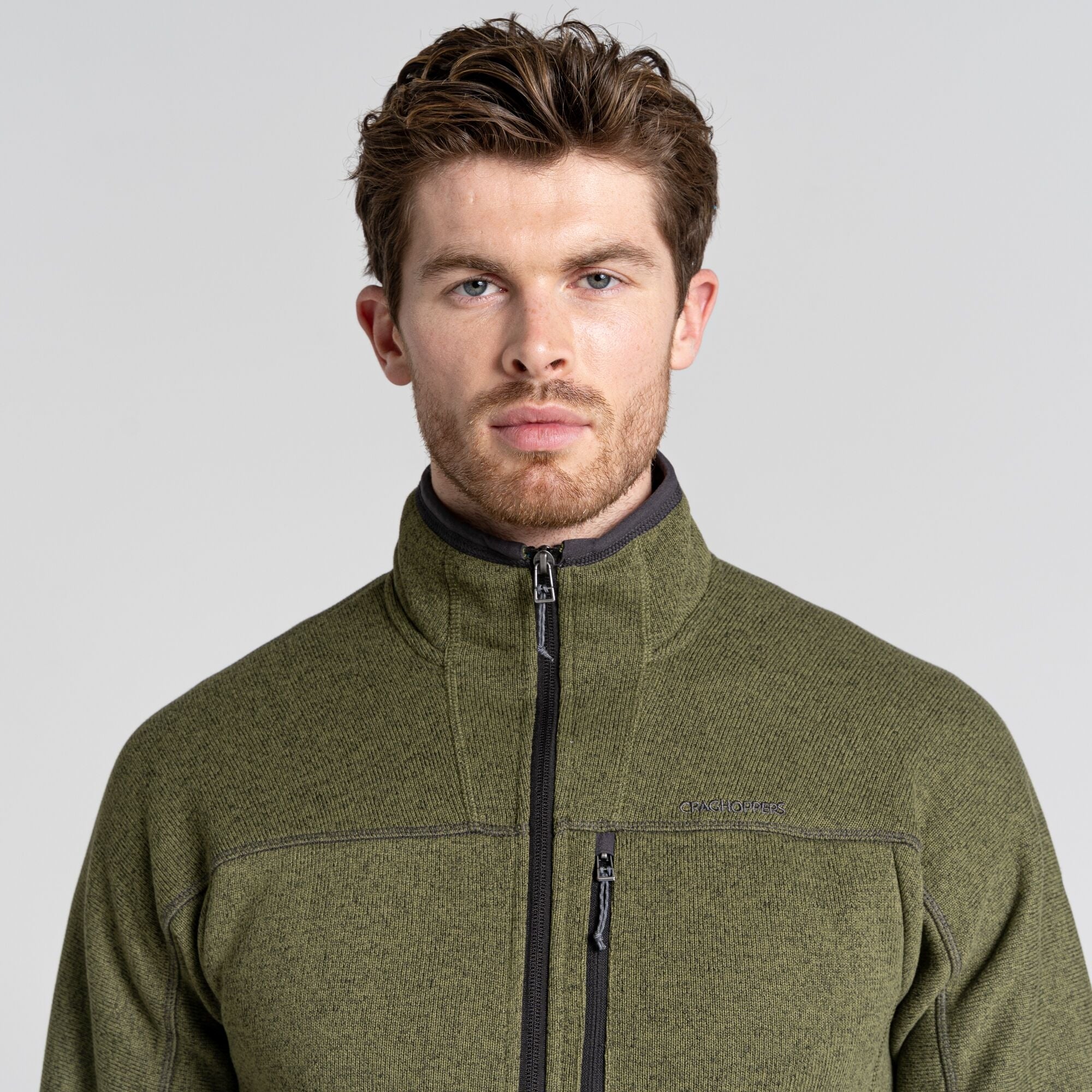 Men's Torney Half Zip Fleece | Loden Green