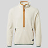 Men's CO2 Renu Half Zip Fleece - Ecru