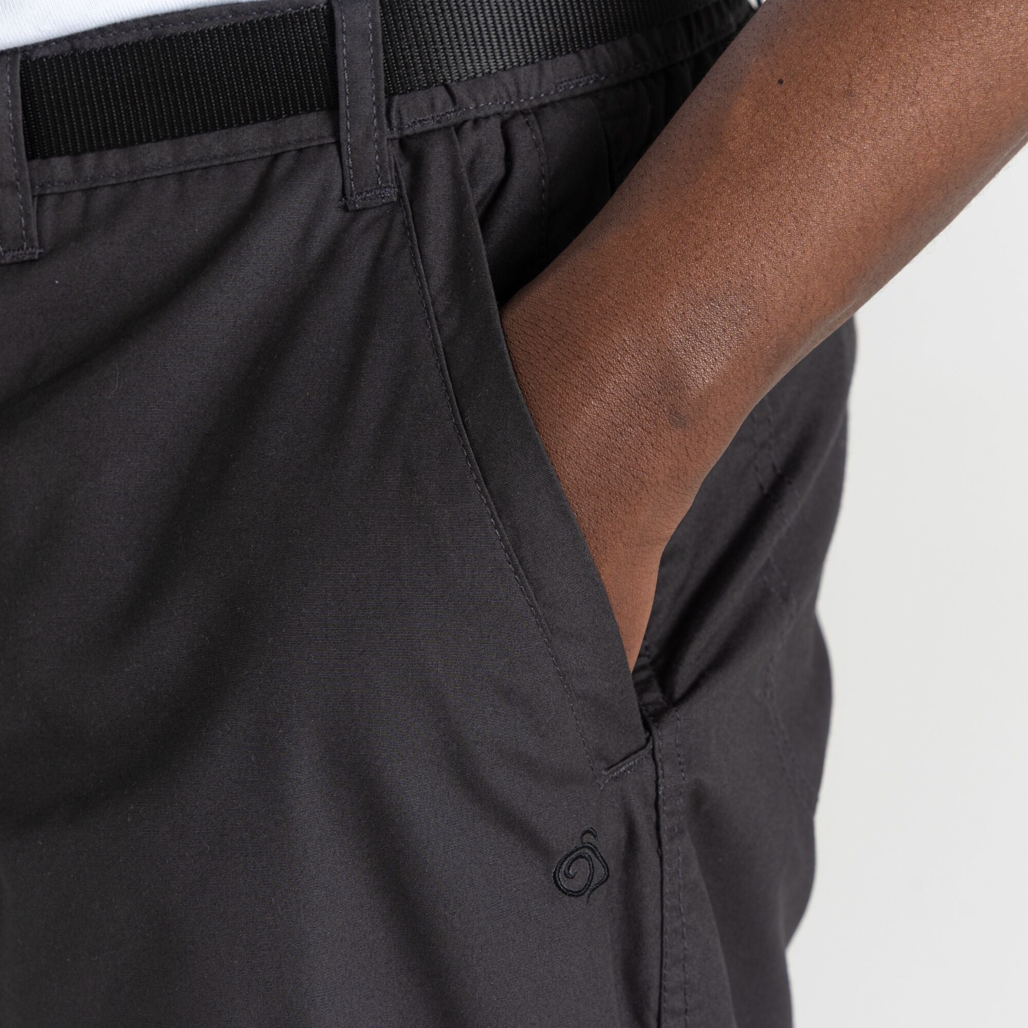 Men's Kiwi Convertible Pants | Black Pepper
