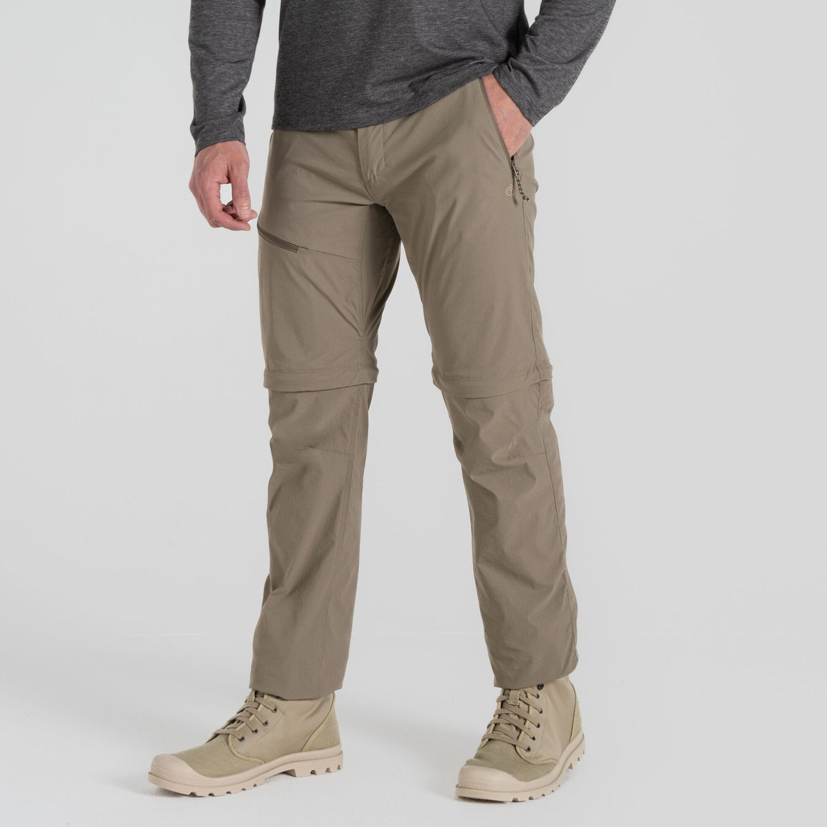 Pantalon De Randonnée Convertible ExOfficio - Insect Shield - Taille 32/34 - Vert