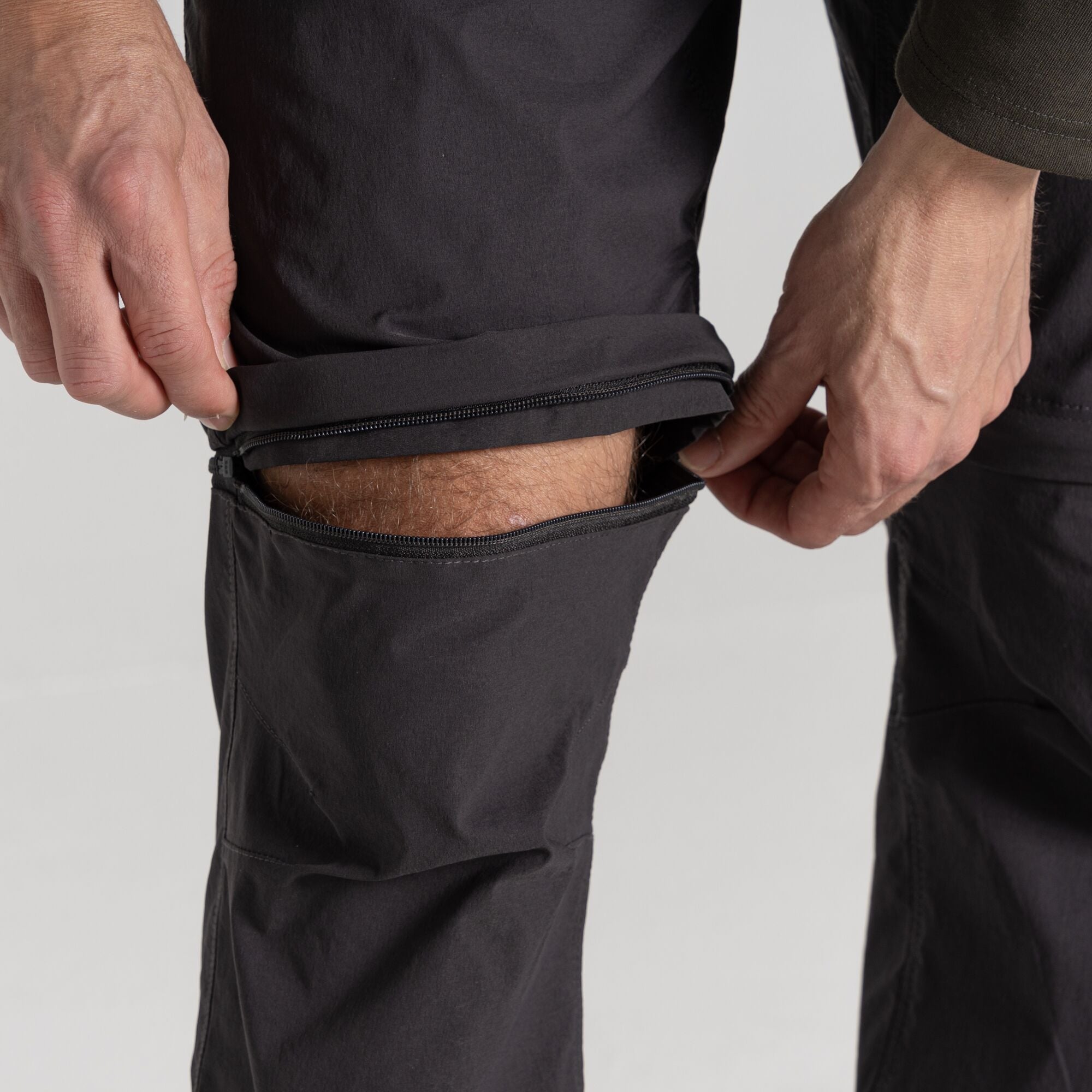 Men's Insect Shield® Convertible III Pants - Black Pepper