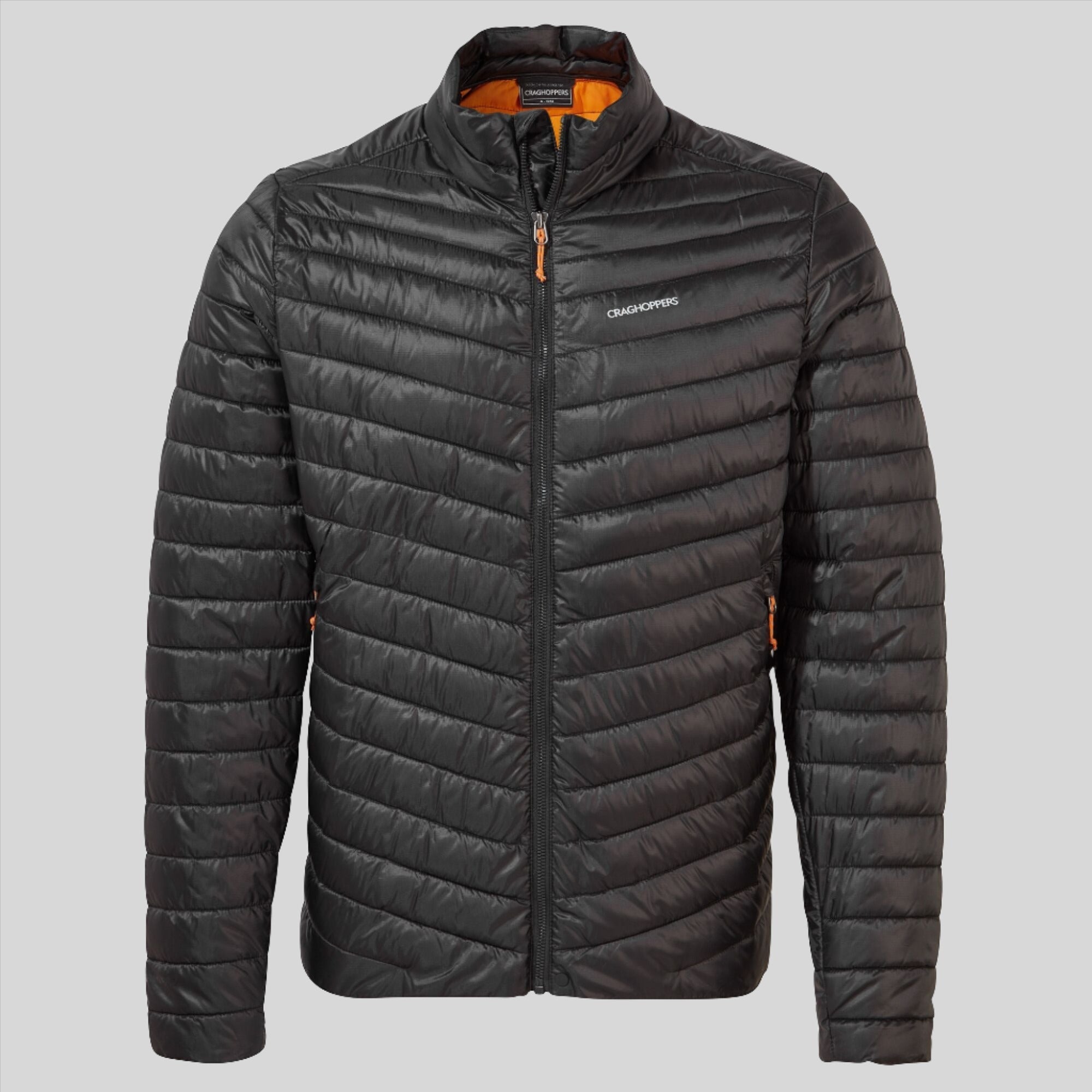 Men's ExpoLite Jacket | Black/Magma Orange