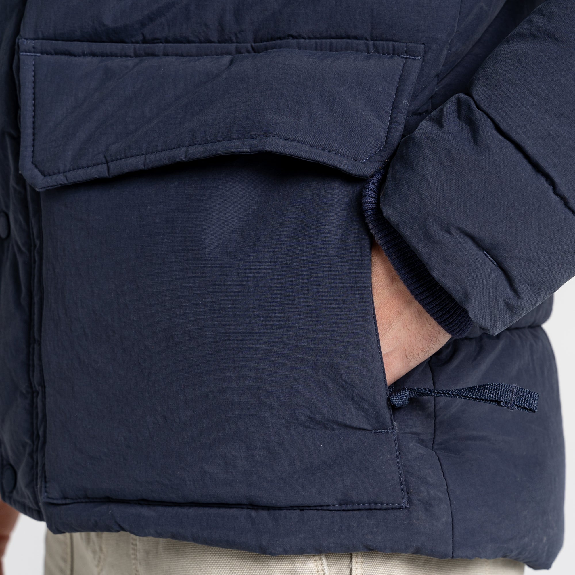 Men's Dunbeath Insulated Hooded Jacket | Blue Navy