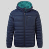 Men's Compresslite VIII Hooded Jacket - Blue Navy/Washed Teal
