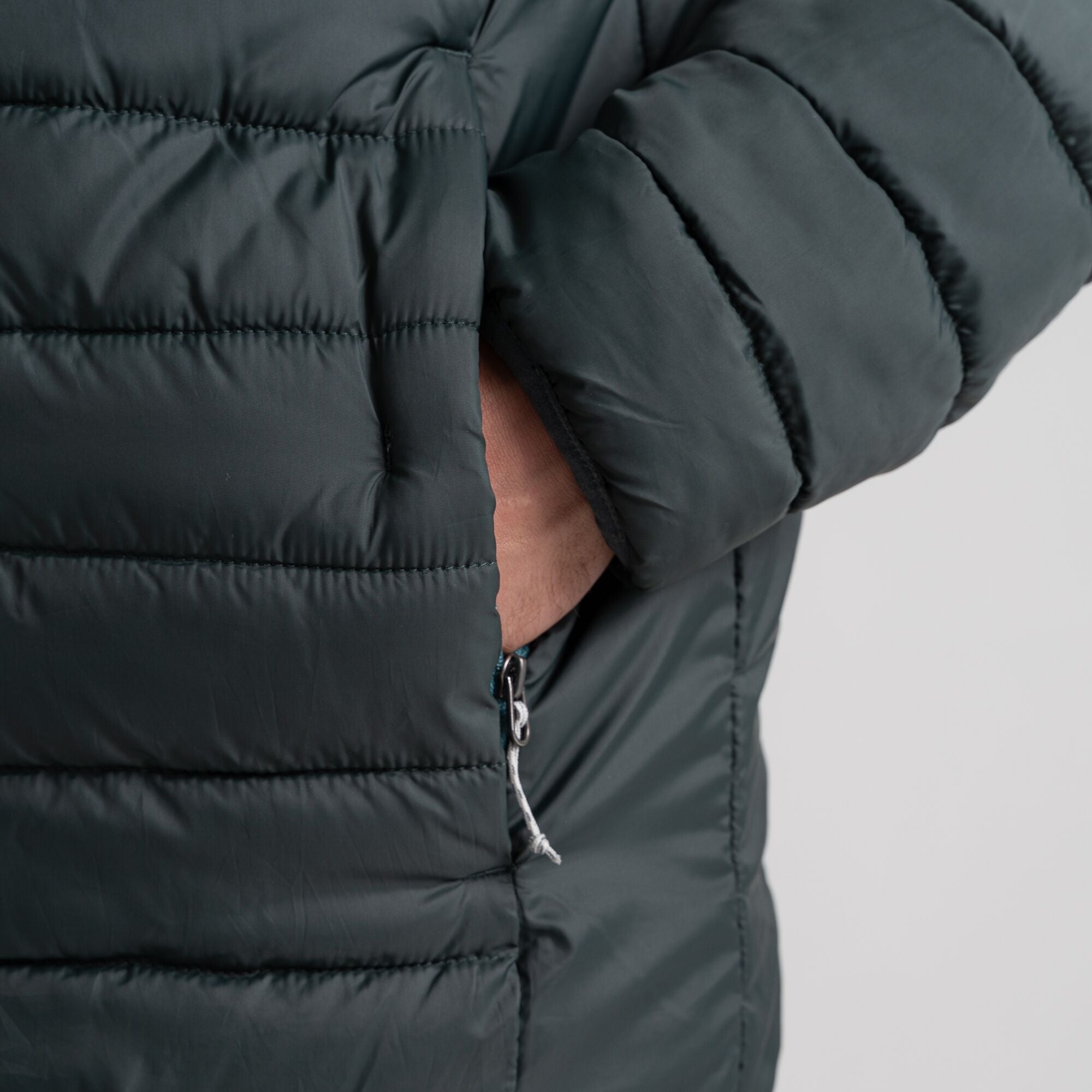 Men's Compresslite VIII Hooded Jacket - Spruce Green/Sea Green