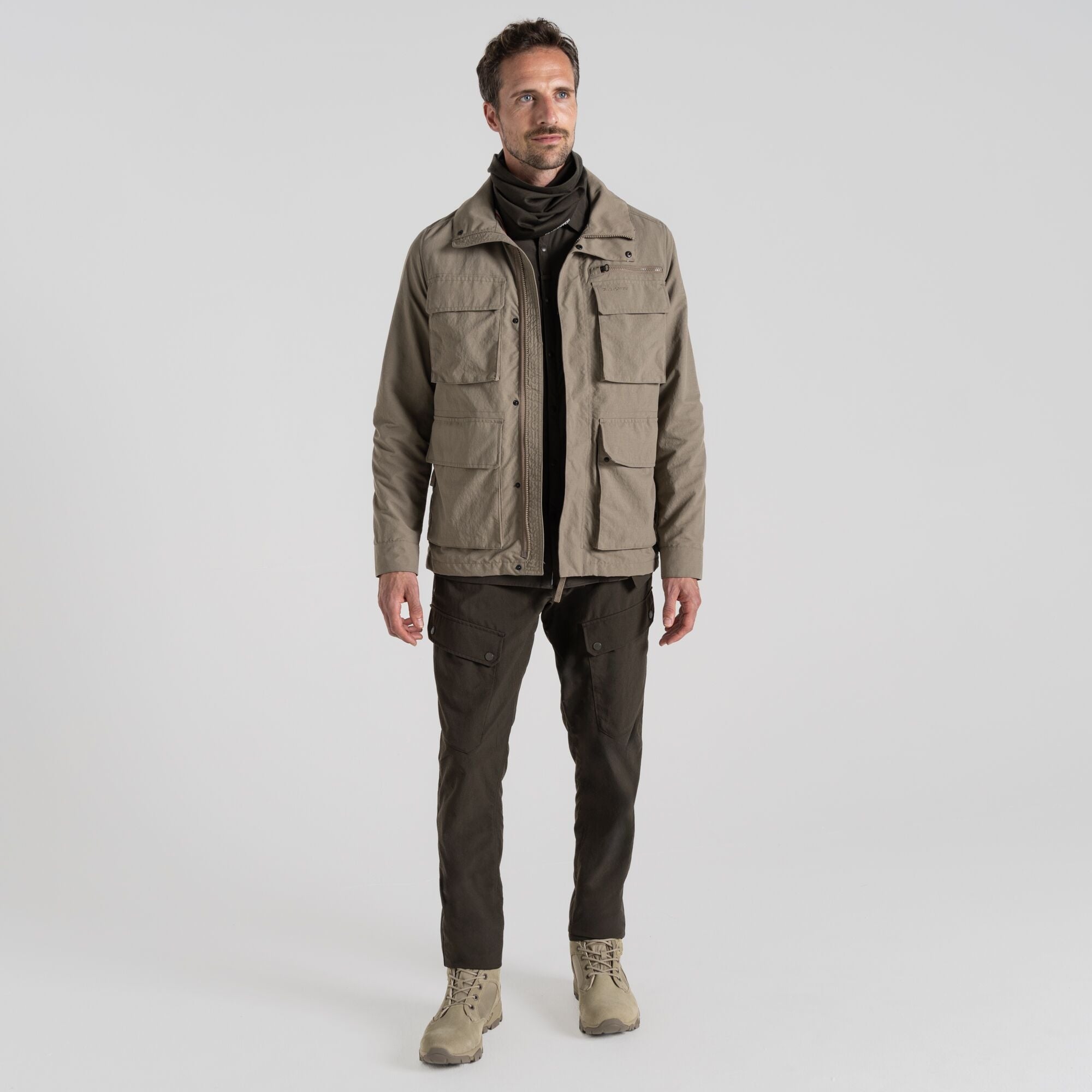 Men's Insect Shield® Adventure Jacket IV - Pebble