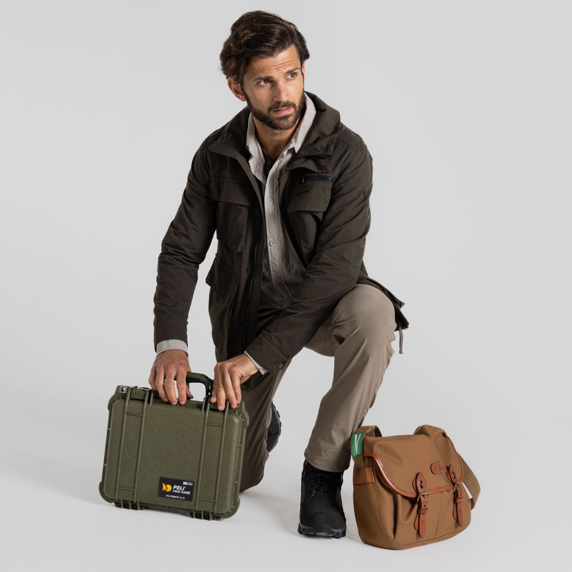 Men's Insect Shield® Adventure Jacket IV - Woodland Green
