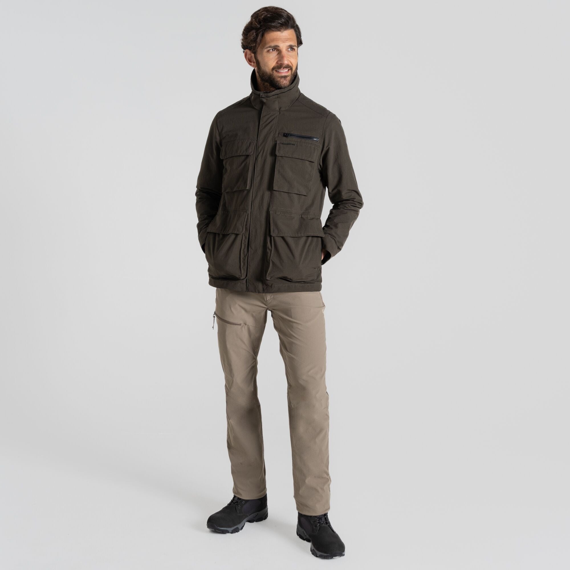 Men's Insect Shield® Adventure Jacket IV - Woodland Green