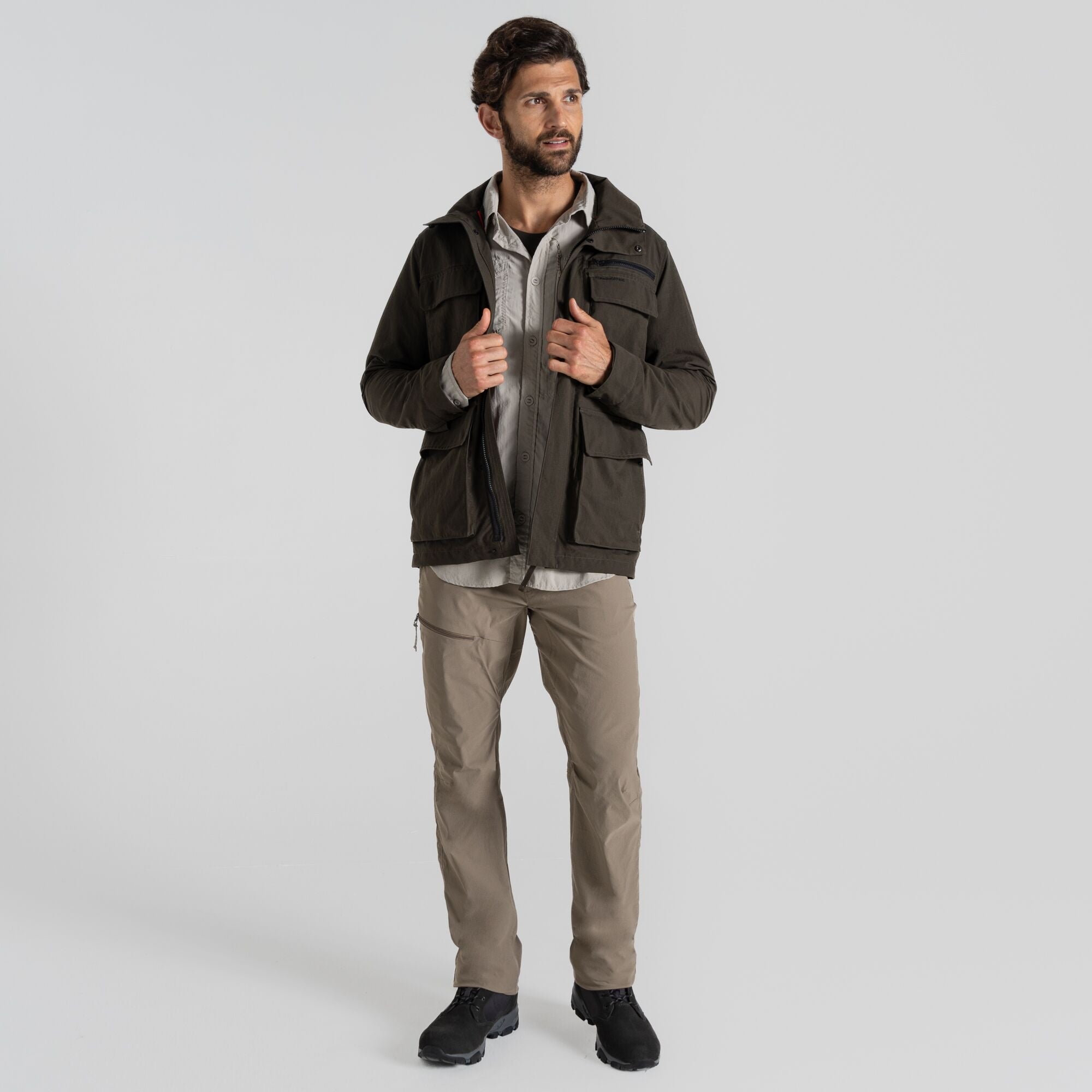 Men's Insect Shield® Adventure Jacket IV - Woodland Green