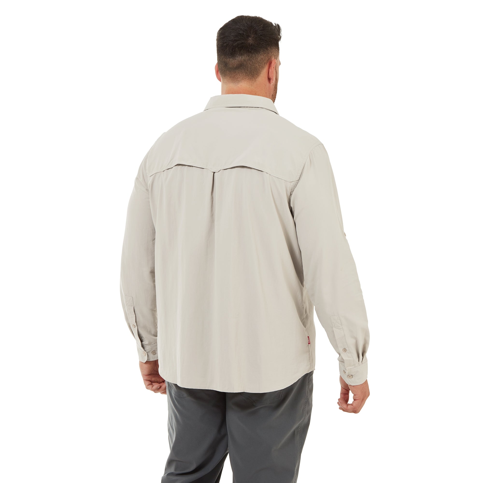 Men's Insect Shield® Adventure II Long Sleeved Shirt | Parchment