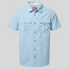 Men's Insect Shield® Adventure II Short Sleeved Shirt - Harbor Blue