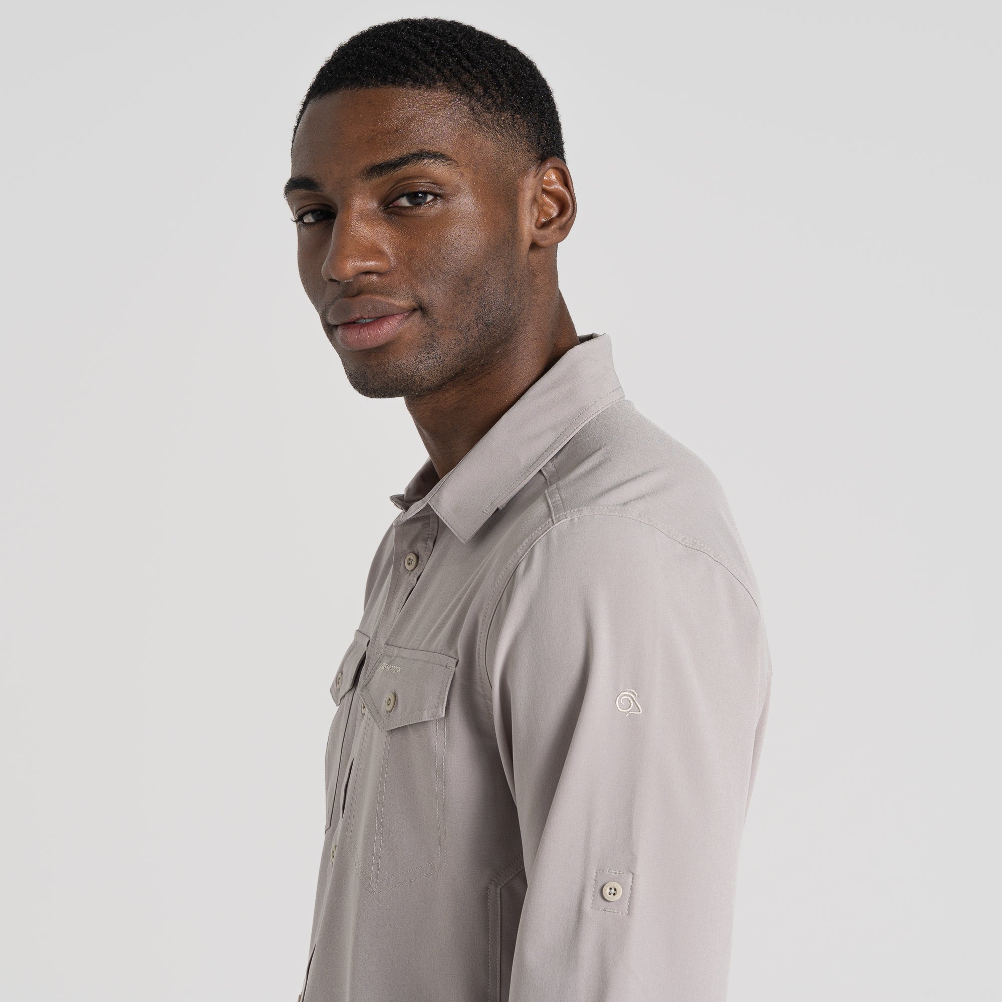 Men's Insect Shield® Eiger Long Sleeved Shirt | Parchment