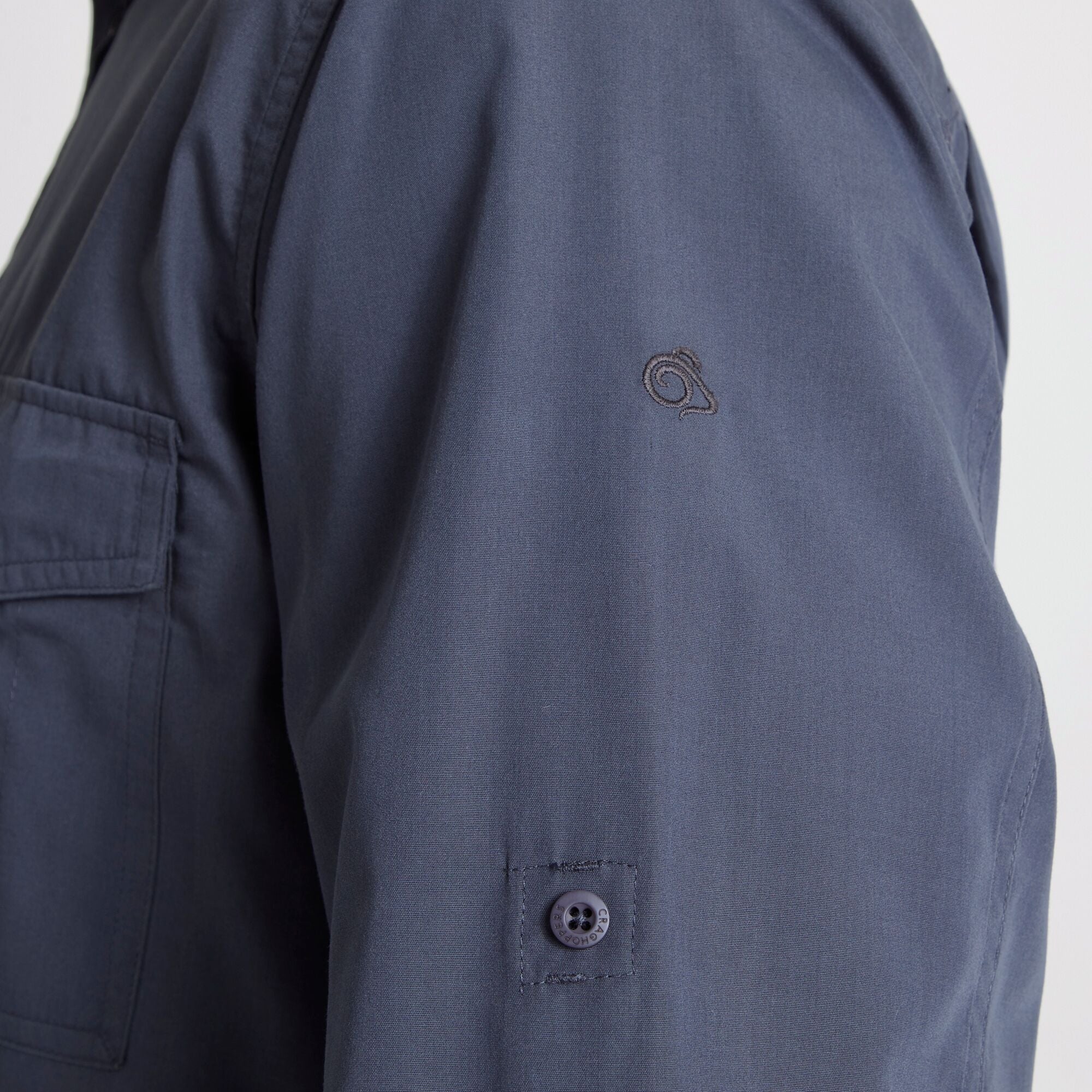 Men's Kiwi Long Sleeved Shirt - Ombre Blue